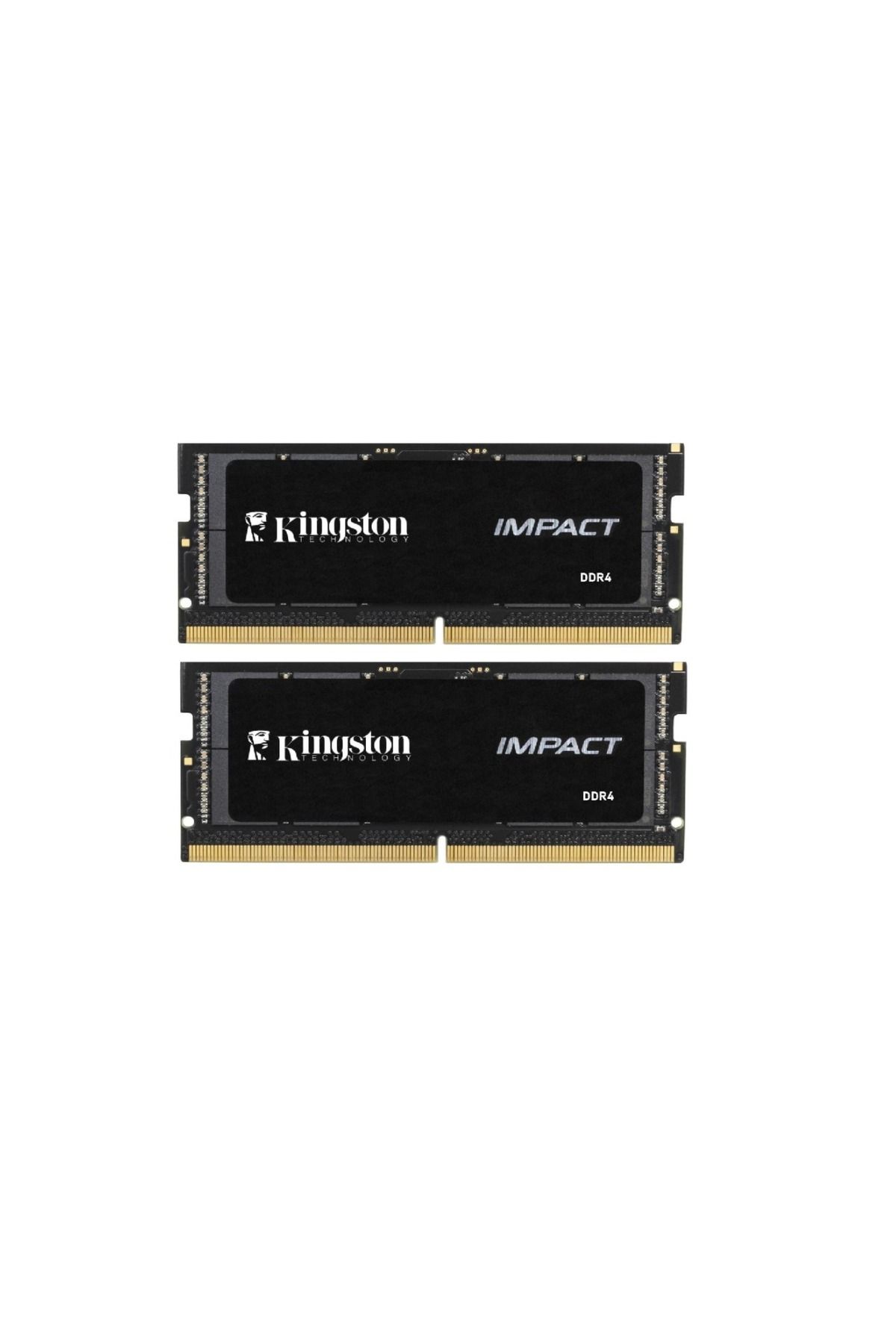 Kingston Impact 16GB  DDR4 3200MT/s CL20 SODIMM (8GBx2) Notebook Ram KF432S2OIBK2/16TR