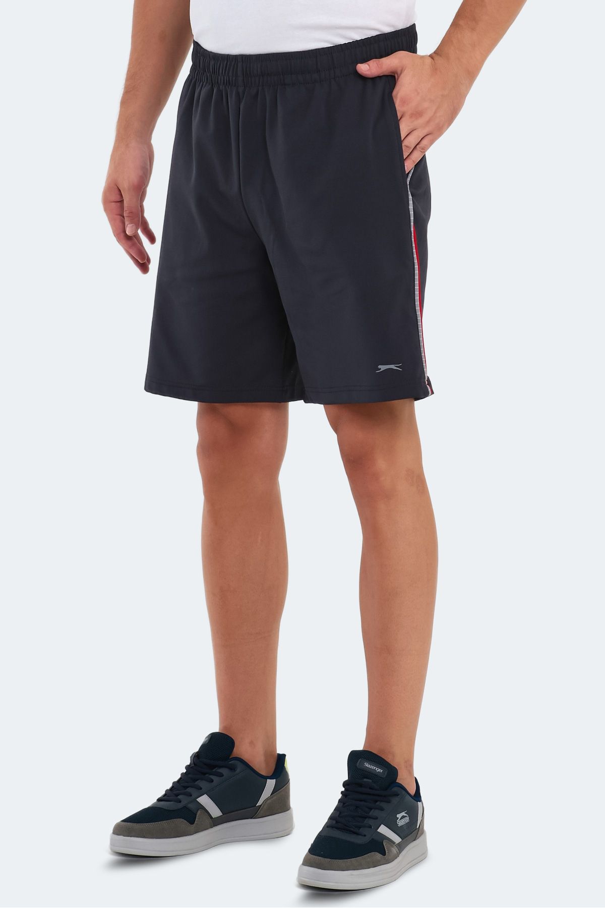 Slazenger Remote Erkek Şort Koyu Gri