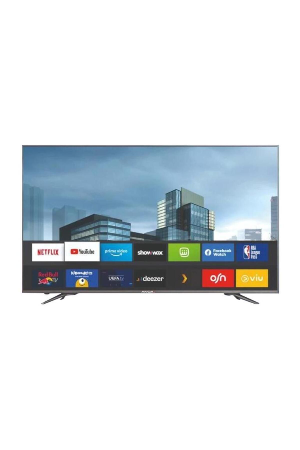 AWOX B235000 50" 127 Ekran Uydu Alıcılı 4k Ultra Hd Vidaa Smart Led Tv