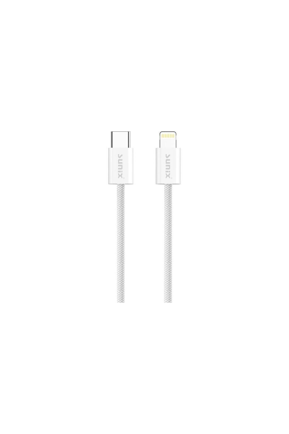 Sunix 30w Hızlı Şarj Usb-c Lightning Data Ve Şarj Kablosu Ip11