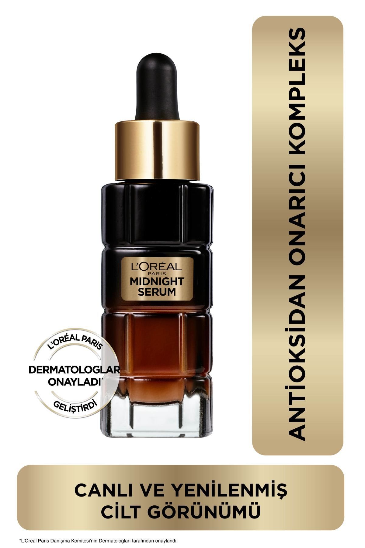 L'Oreal Paris L'oréal Paris Midnight Serum Cilt Yenileme & Cilt Görünümü Canlandırma Etkili- 30 Ml