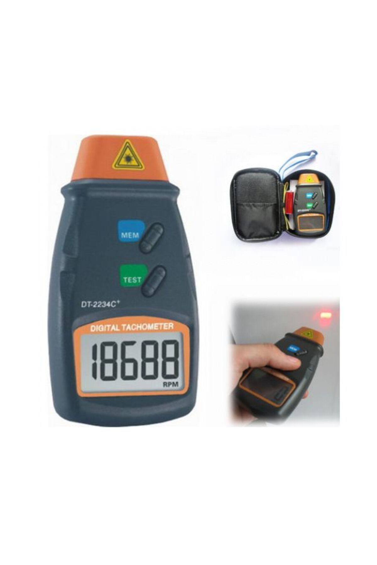 Genel Markalar Ticaret Ht-101 Aek-tech Dt2234-c Lazer Takometre Devir Ölçer