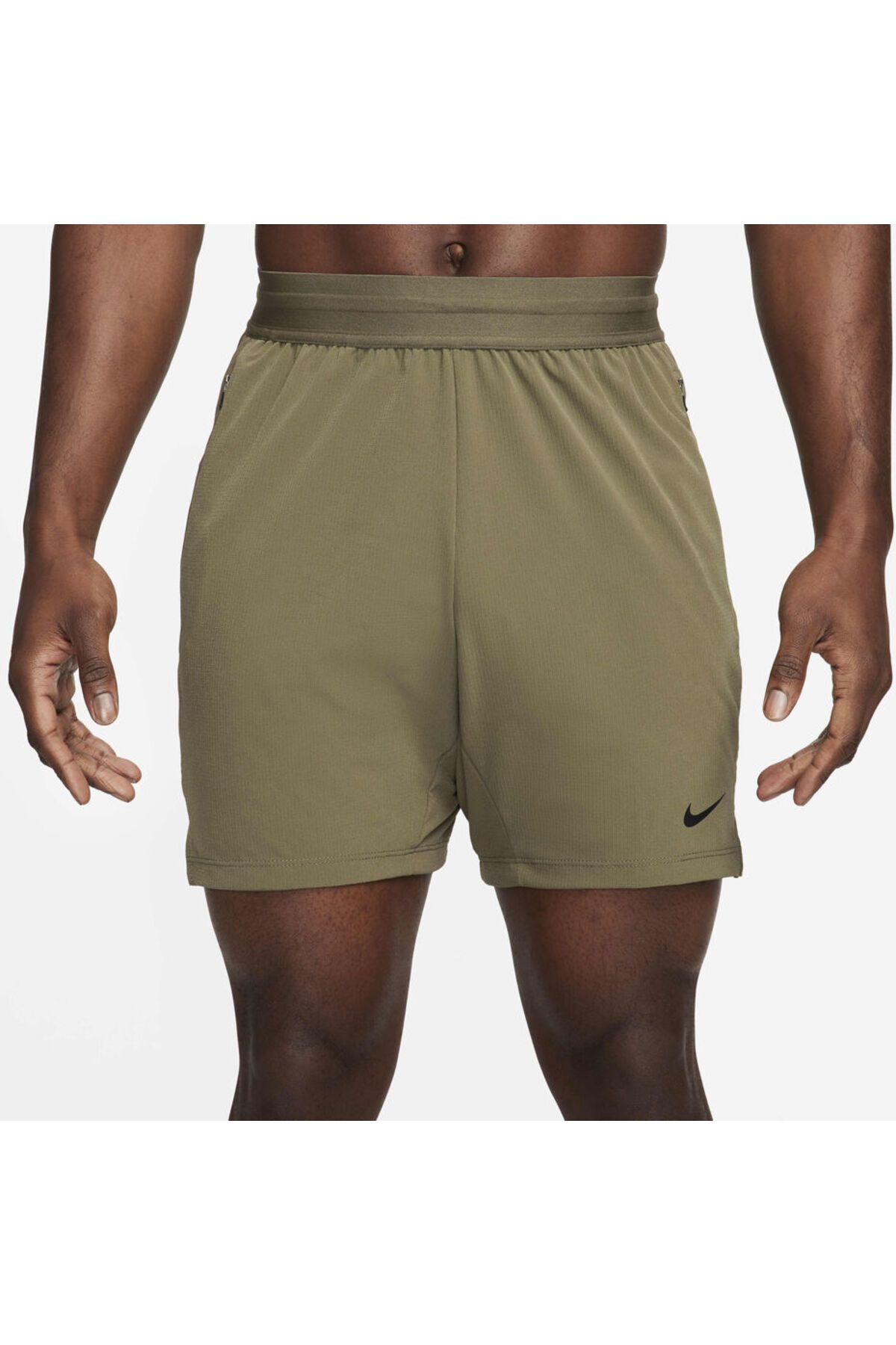 Nike Dri-Fit Flex Rep 4.0 7'' Unlined Athletic Training Yeşil Erkek Şort