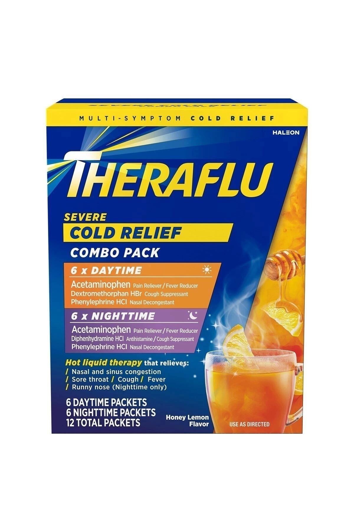 theranatur Theraflu Severe cold Reıfe Combo Pack Bitki Çayı