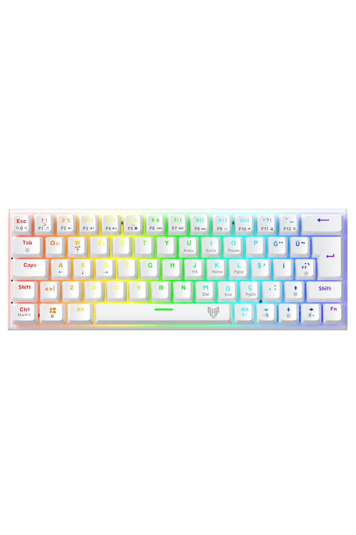 Blueforce Runner Rgb Mekanik Gaming Oyuncu Klavyesi Blue Switch Q Beya