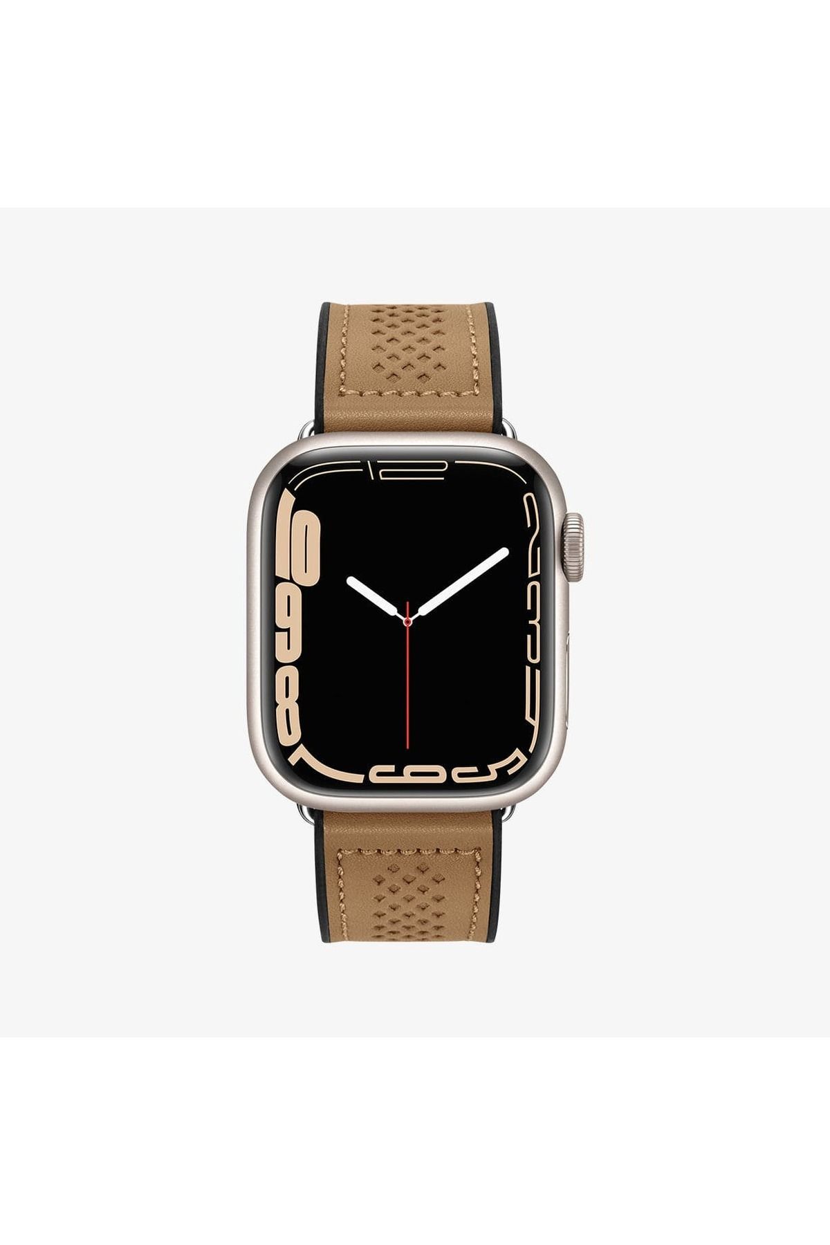 Spigen Apple Watch 49mm Ultra 2/1 - 46mm 10 - 45mm 9/8/7 - 44mm SE2/SE/6/5/4 Kayış Fit Brown - 062MP25078