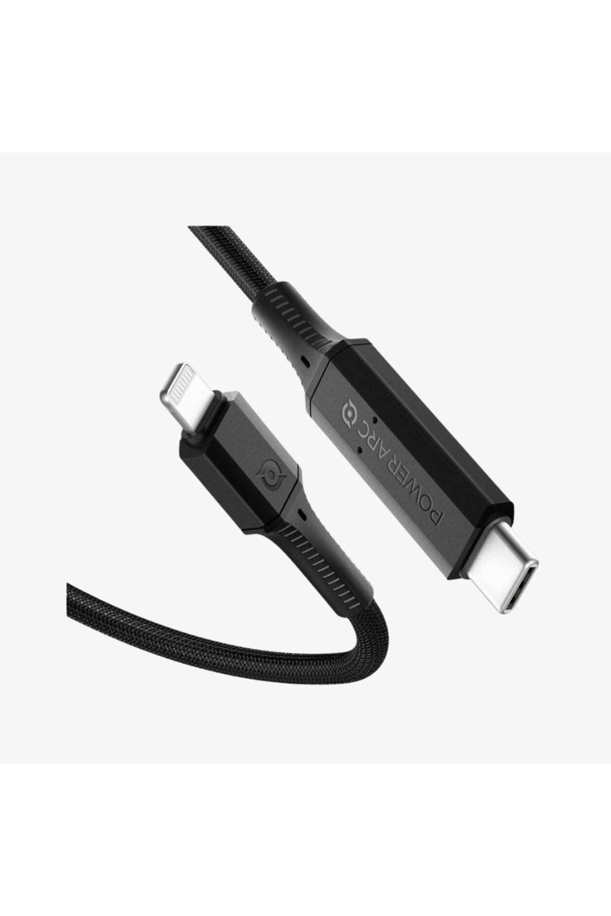 Spigen ArcWire USB-C to Lightning (1 Metre) Hızlı Şarj/Data Kablosu 100W Güç PB1901 Black - 000CA26491