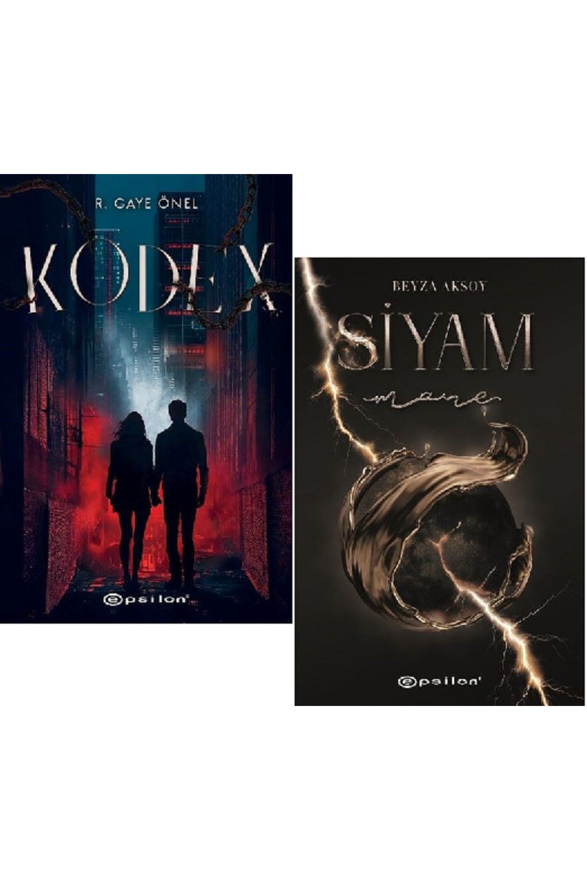 Epsilon Yayınevi Kodex + Siyam 4 - Mare 2 Kitap Set