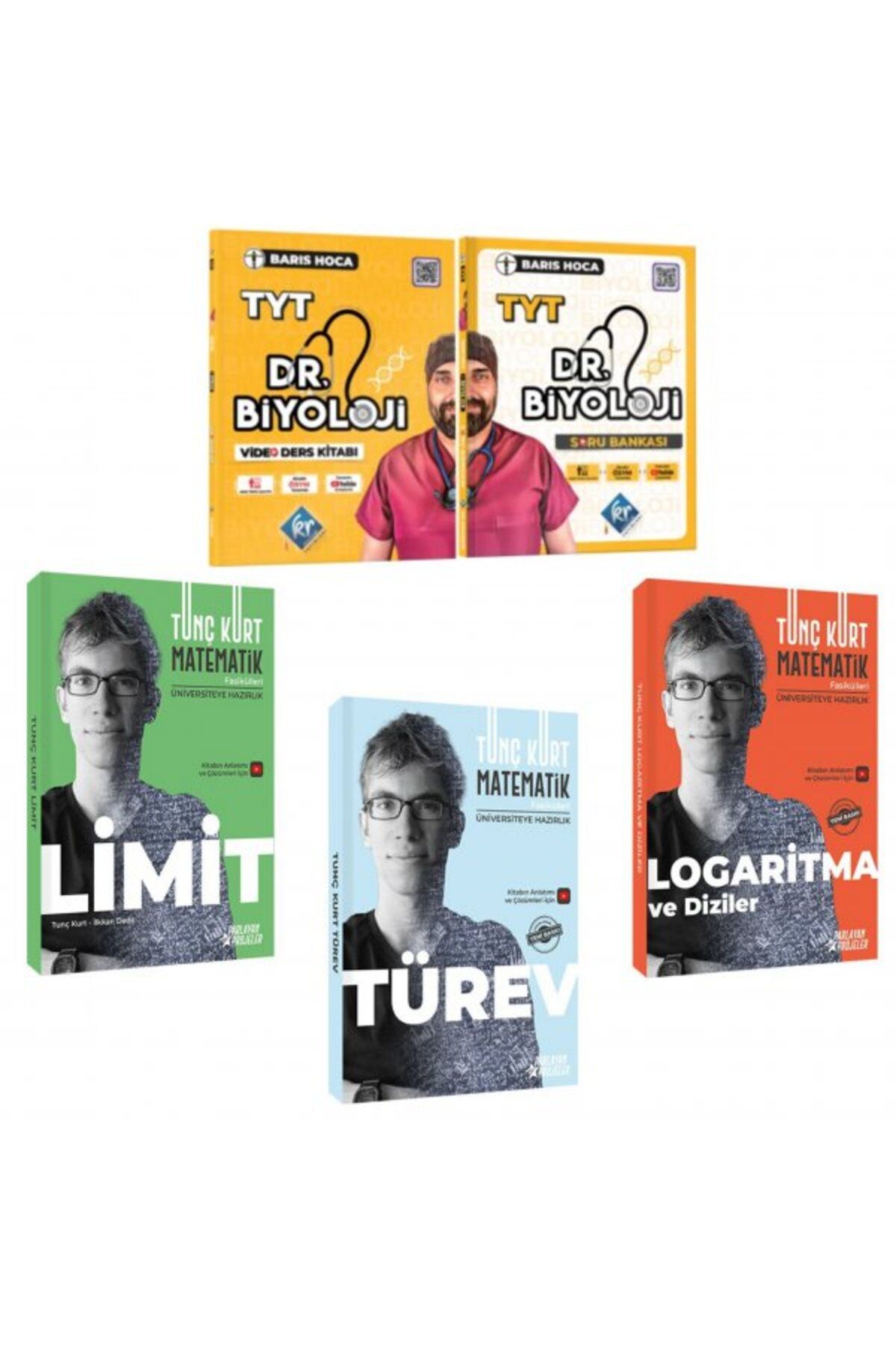 Parlayan Projeler 2025 Tunç Kurt Limit+ Türev+ Logaritma+ TYT Dr. Biyoloji Ders & Soru