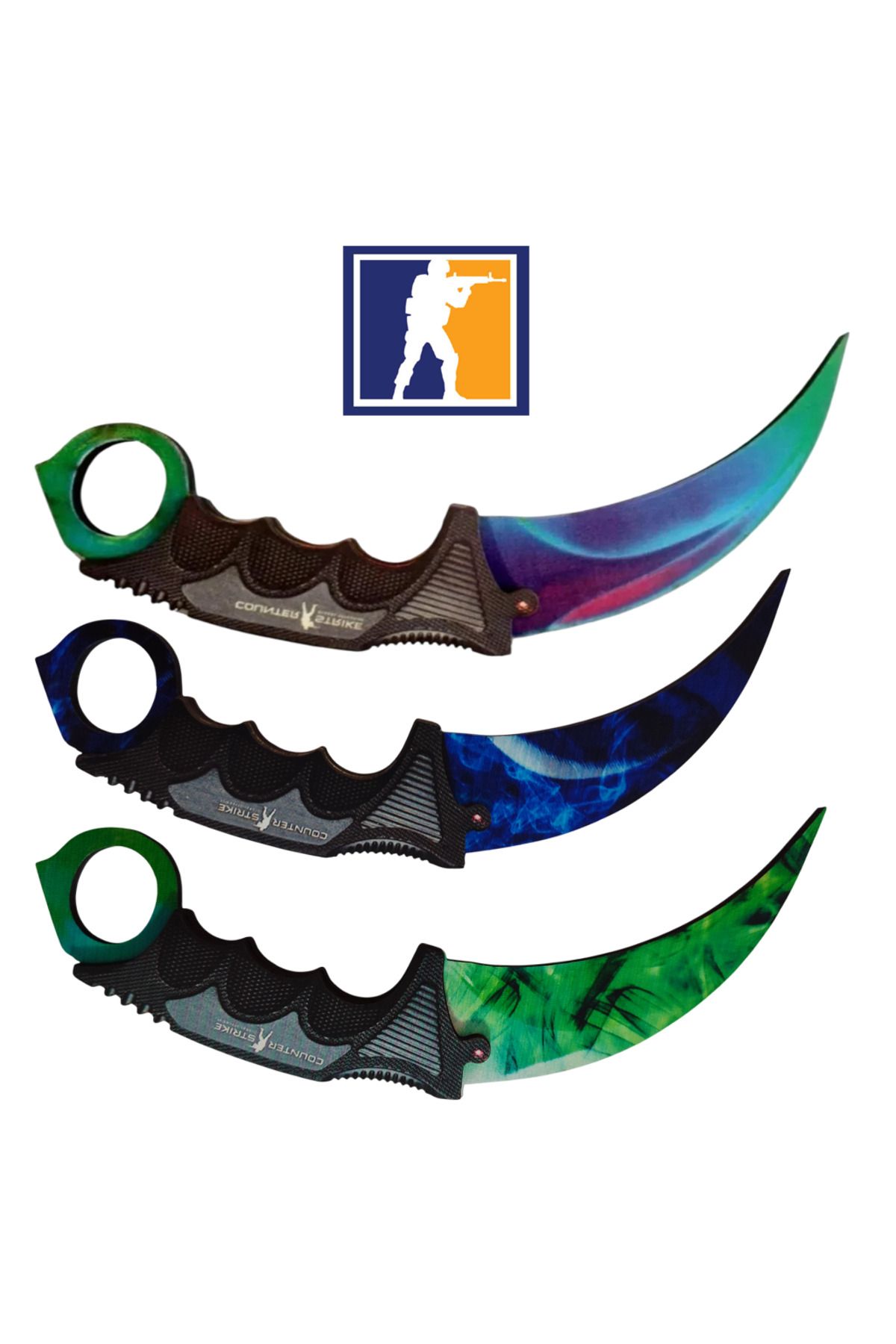 Deposundan Al Ahşap Cs-go Oyuncak Karambite (3'lü) set 8