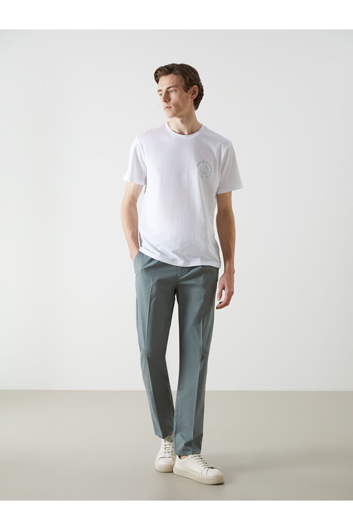 LC Waikiki LCWAIKIKI Basic Standart Kalıp Erkek Chino Pantolon