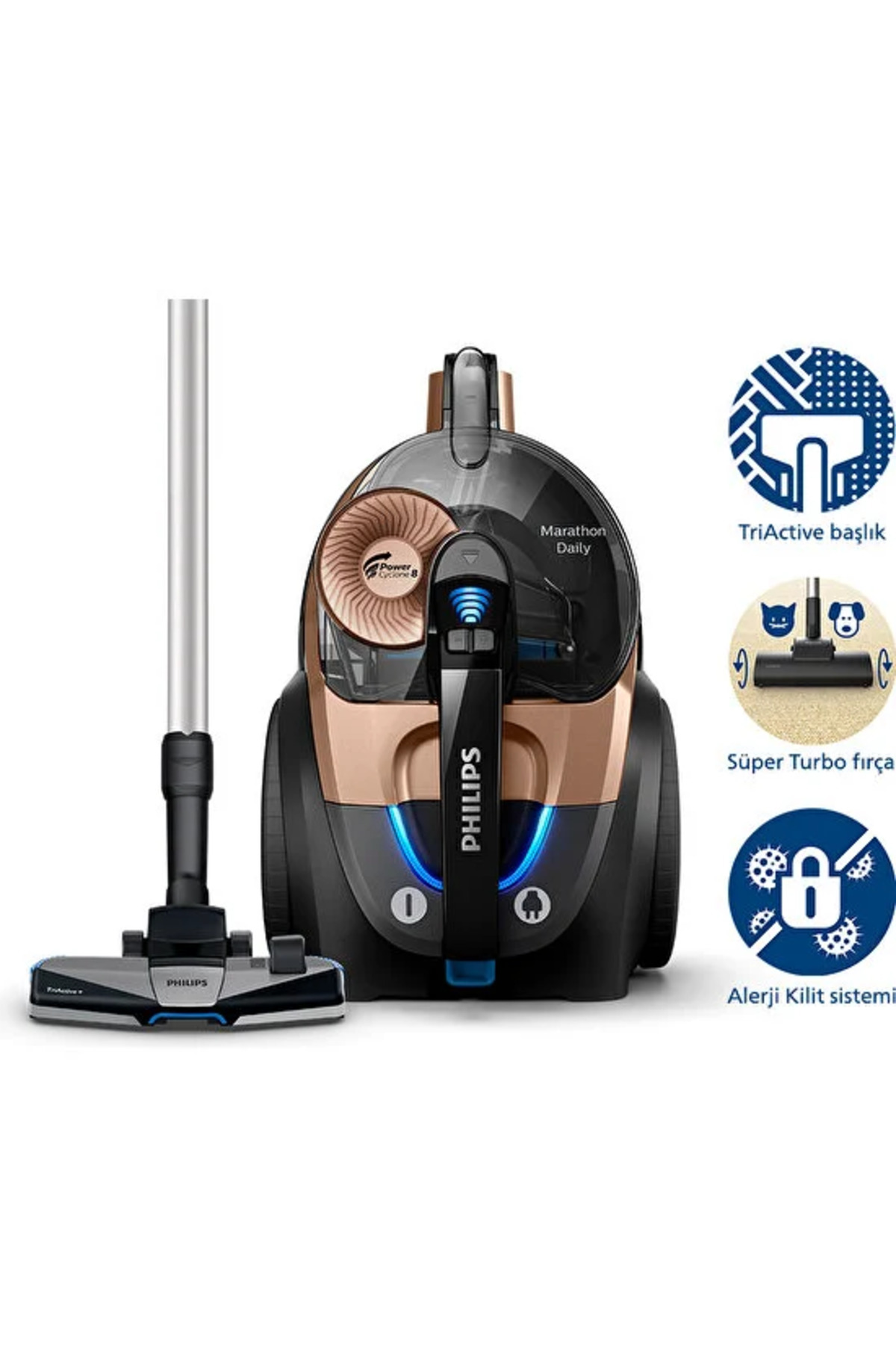 XB-7151/07 Maraton Torbasız Süpürge