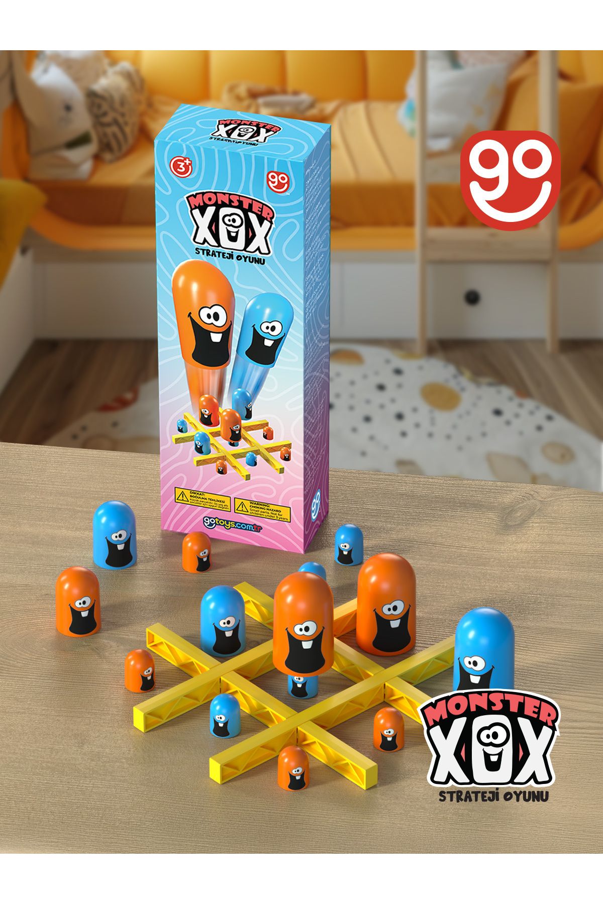Go Toys Monster Xox Strateji Zeka Oyunu Kutu Oyunu