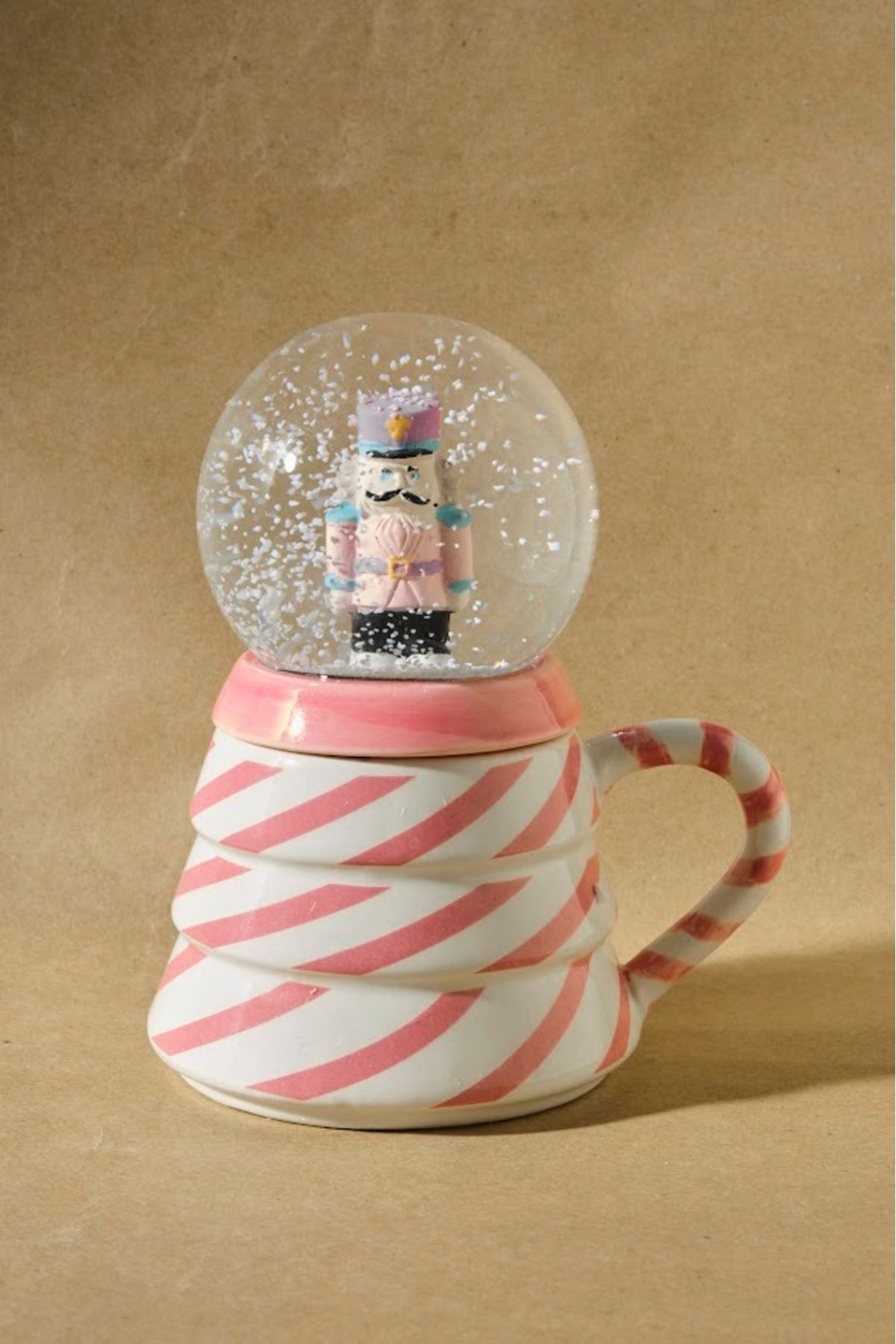 Karaca New Year Yılbaşı Kar Küresi Kurşun Asker Kupa 270 ml