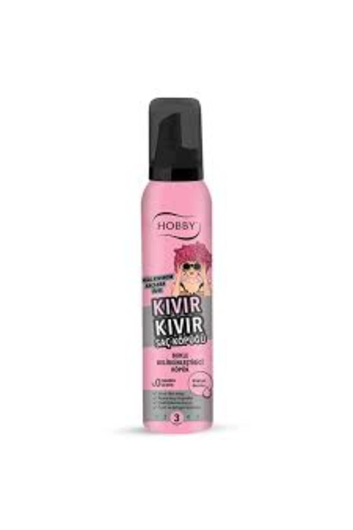 Hobby Saç Köpüğü 150ml (3) Kıvır Kıvır