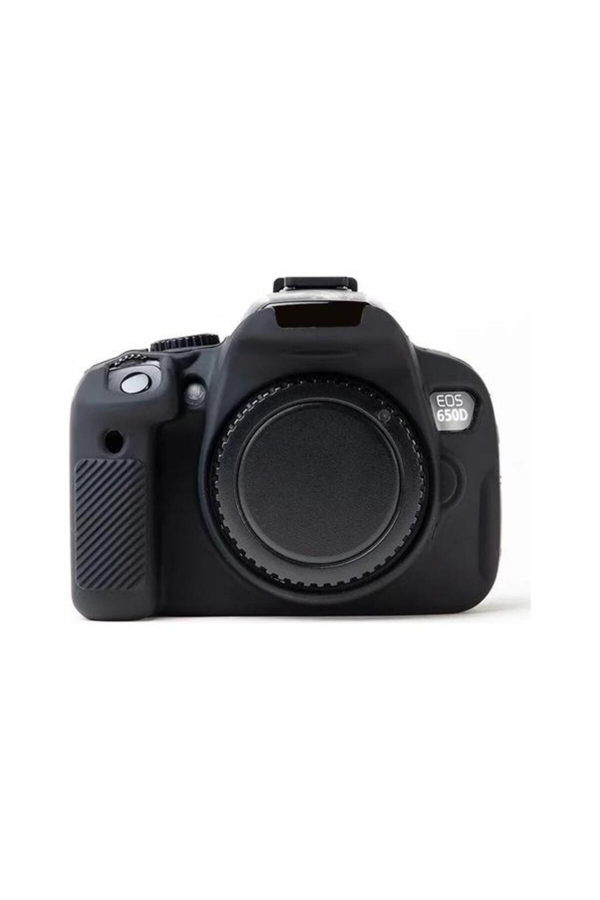 Cbtx Canon Uyumlu Eos 700d / 650d / 600d Yumuşak Silikon Cilt Koruma Koruyucu Kapak Anti -çizelge Ka