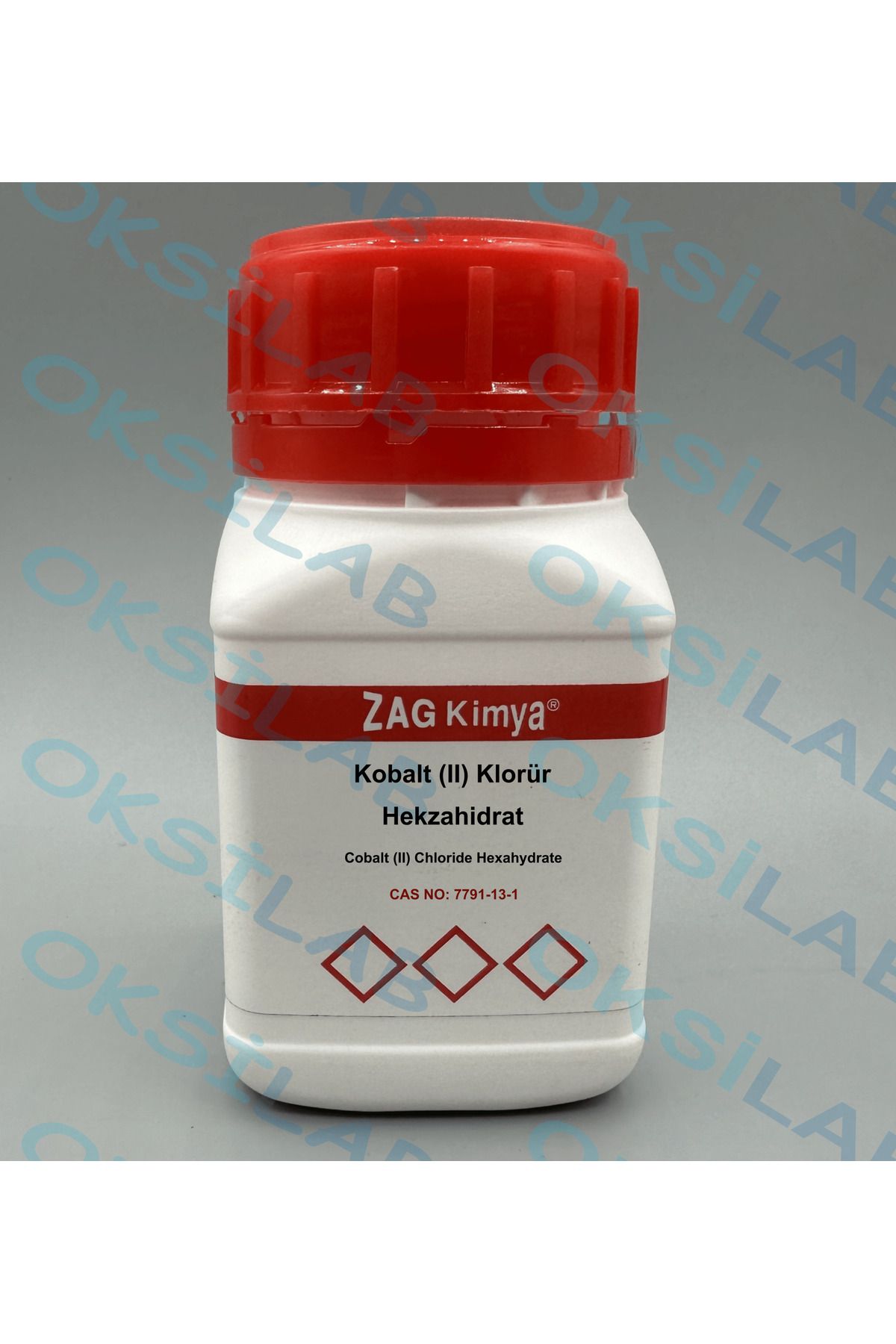 ZAG KİMYA Kobalt Iı Klorür Hekzahidrat, Chem Pure 250gr