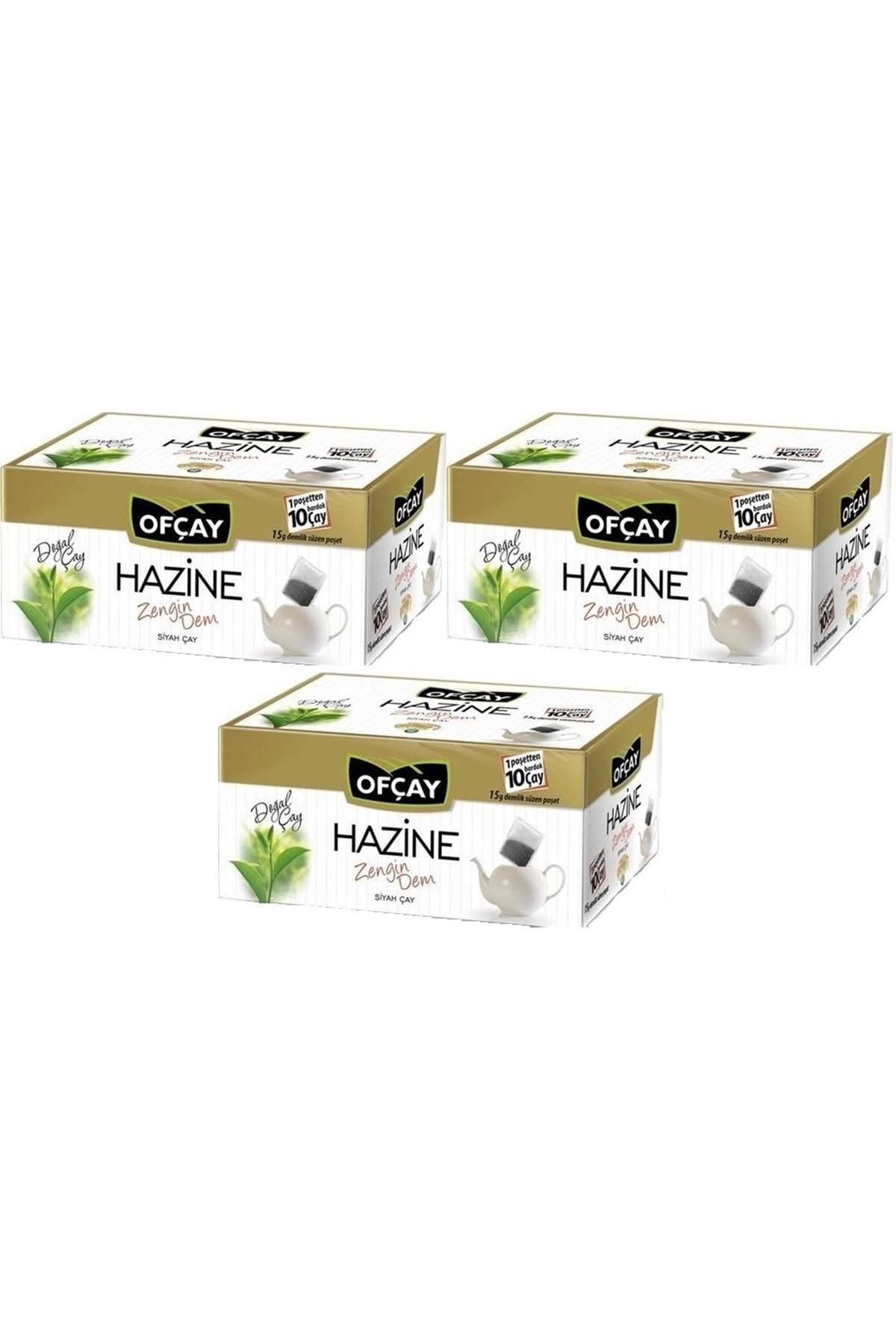 Ofçay Hazine Zengindem Demlik Poşet Siyah Çay 90 Adet*15gr (3PK*30)