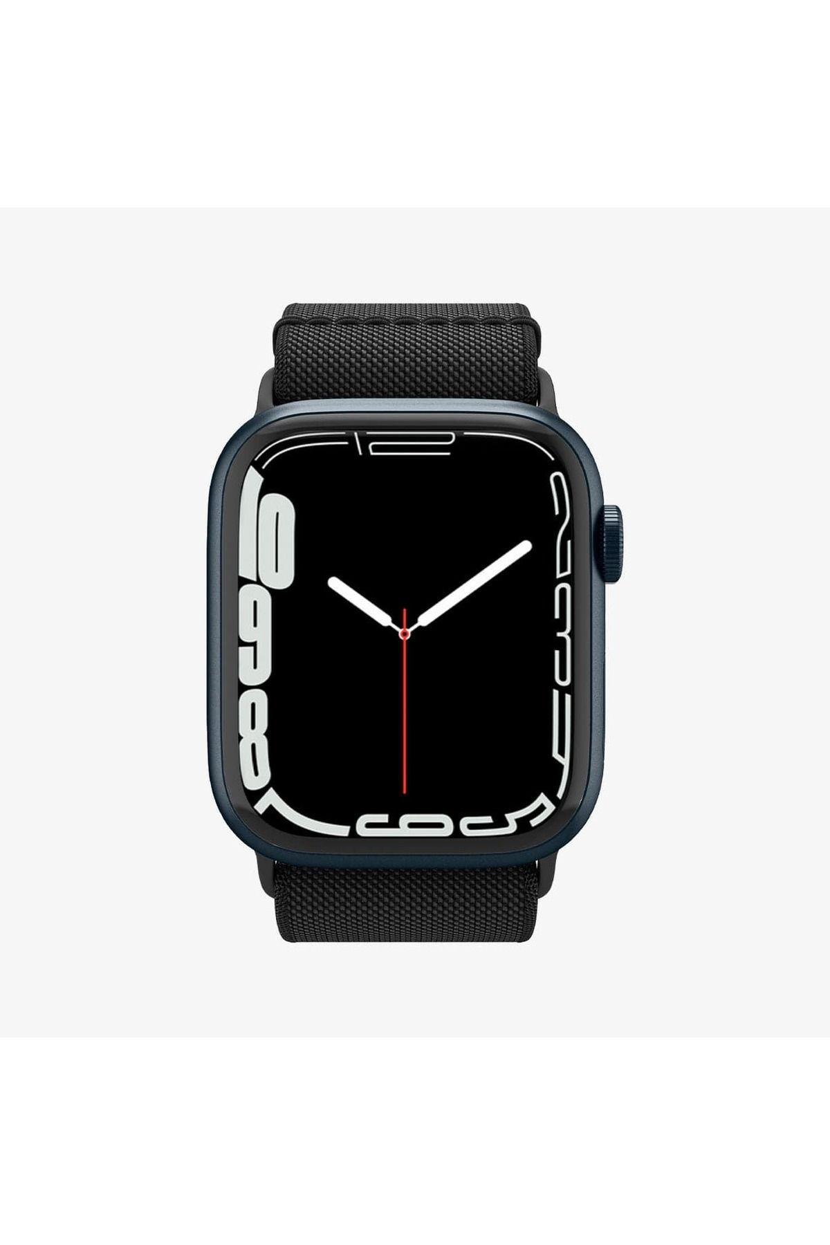 Spigen Apple Watch 49mm Ultra 2/1-46mm 10 - 45mm 9/8/7 - 44mm SE2/SE/6/5/4 Kayış Lite Fit Black - AMP02286