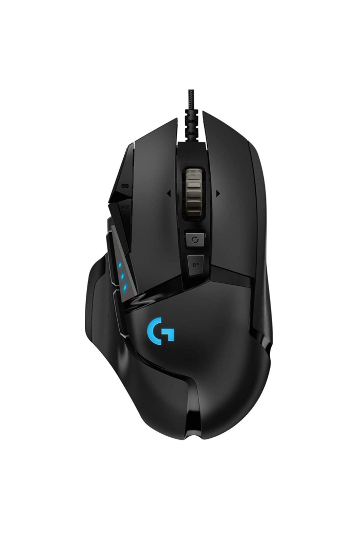 logitech G G502 Hero Lightsync 25.600 Dpı Yüksek Performanslı Kablolu Siyah Oyuncu Mouse - 910-00547
