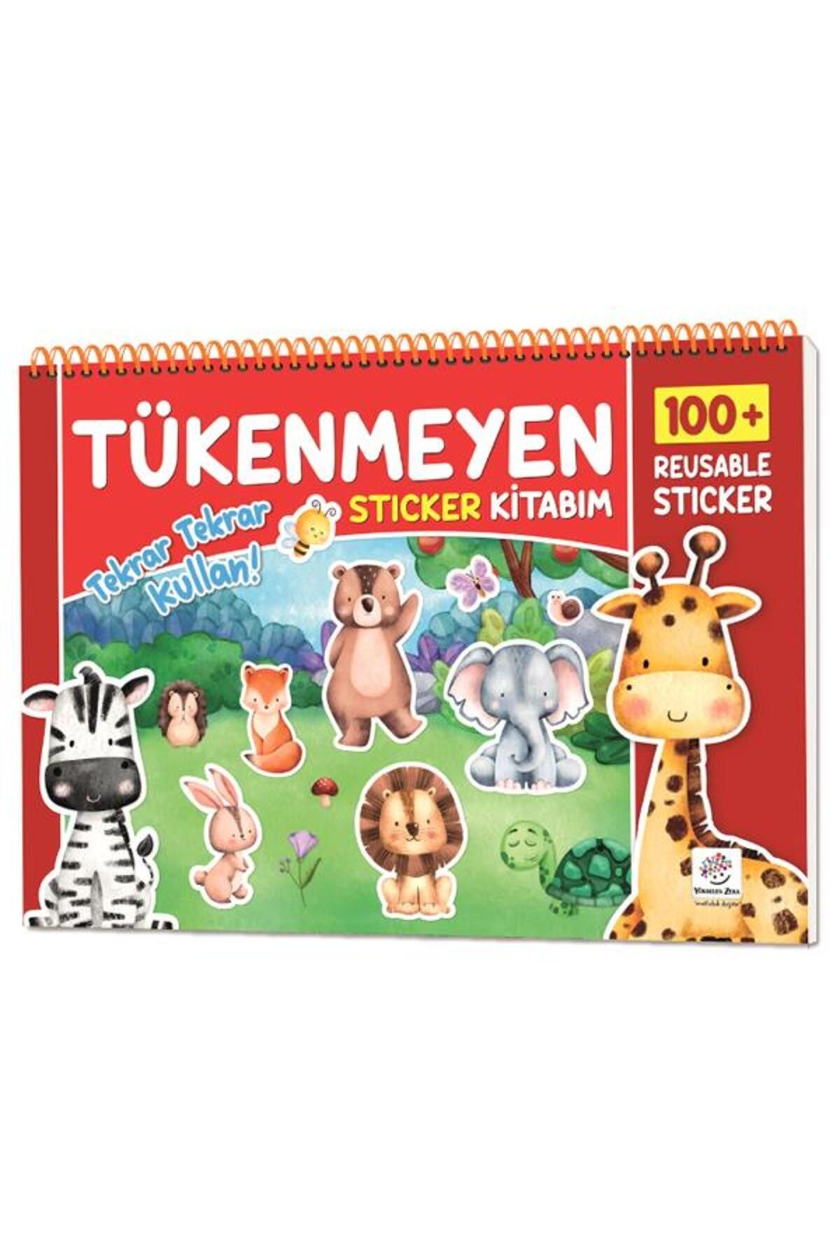 yükselen zeka Tükenmeyen Sticker Kitabım