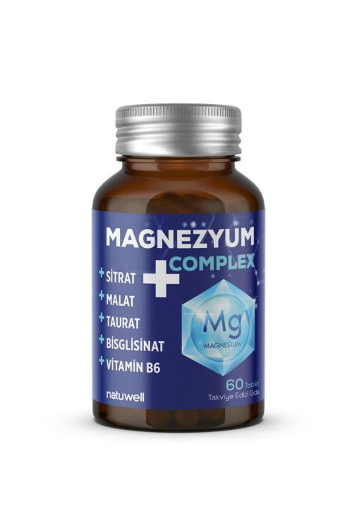 Natuwell Magnezyum Complex 60 Tablet 8683873980482