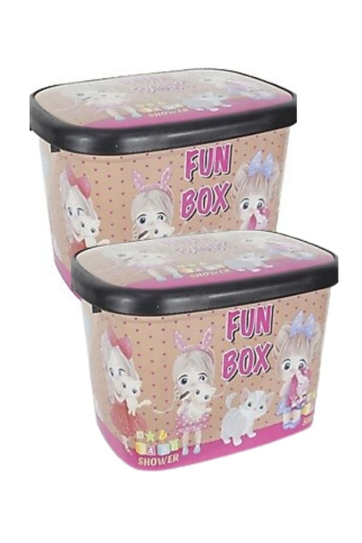 Toybox 2 Adet Oyuncak Toplama,saklama Kutusu 50 Litre