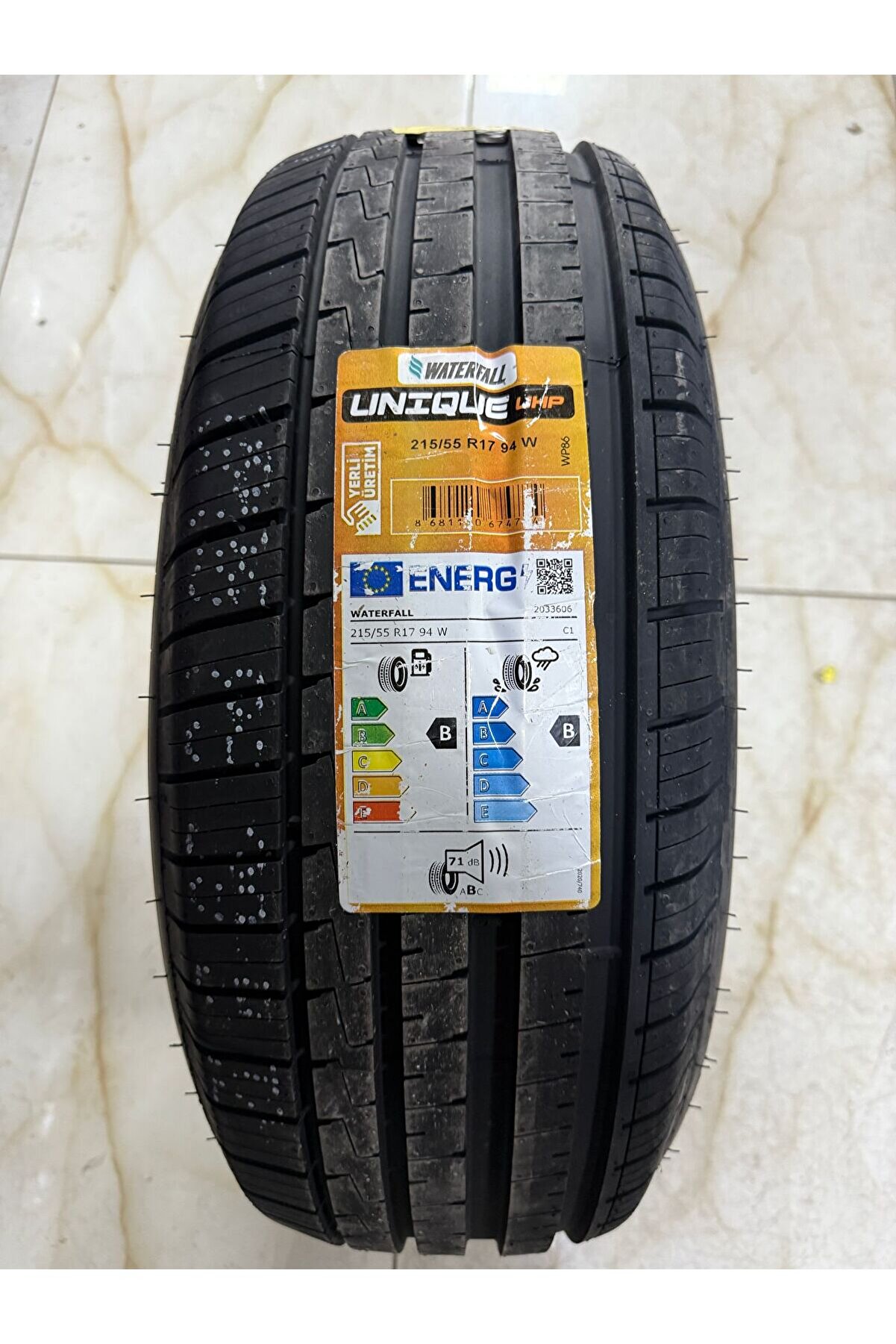 215/55R17 94W UNİQUE 2025 TARİHLİ YAZ LASTİĞİ