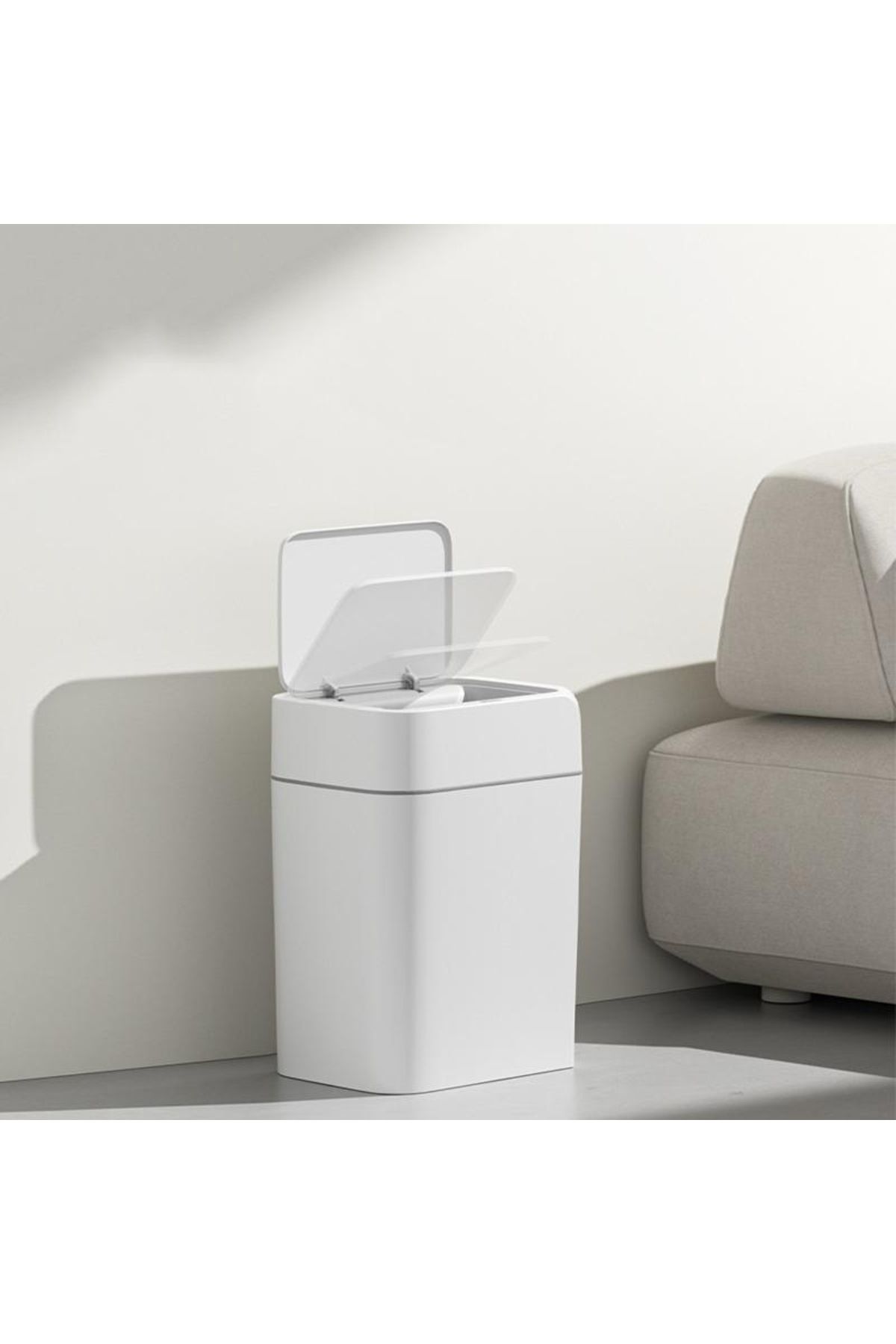 SURFACE HOME 12 Lt Hareket Sensörlü Sessiz Kapatma  Çok Amaçlı Çöp Kutusu 2 ADET AA (kalem) PİL ile çalışmaktadır