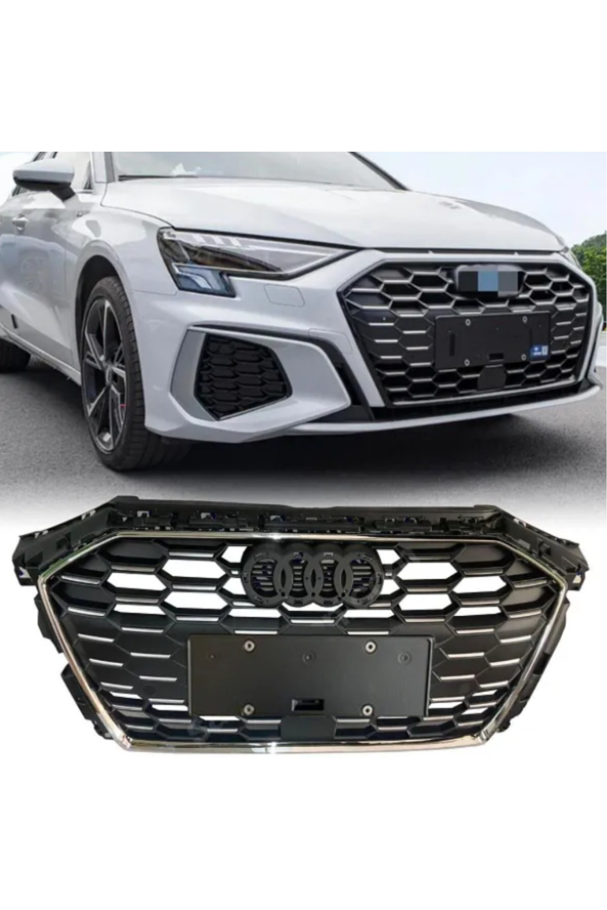 AUDİ A3 SENSÖRLÜ 2021 SONRASI UYUMLU ÖN PANJUR (ARMASIZ) 8Y0853651H