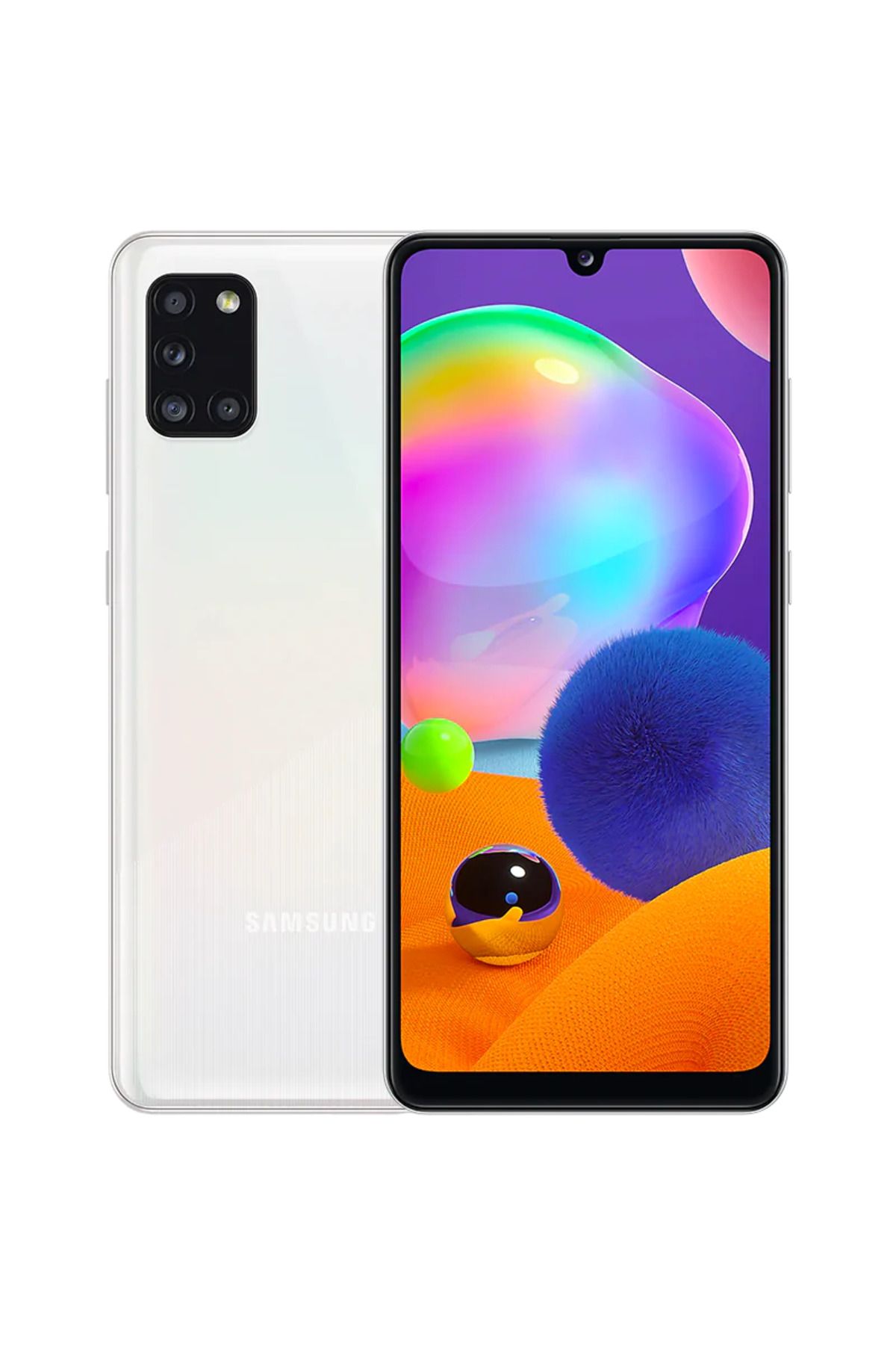 Samsung Yenilenmiş Samsung Galaxy A31 128 GB Beyaz Cep Telefonu (12 Ay Garantili) - A Kalite