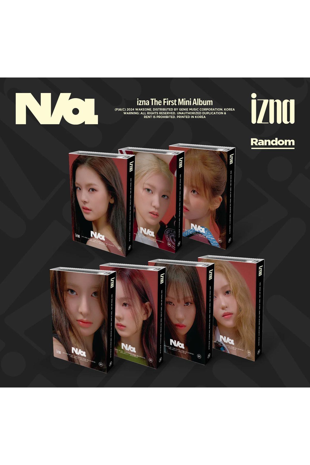 ikollect izna - 1st Mini Album [ N/a ] (izna ver.) (Random)