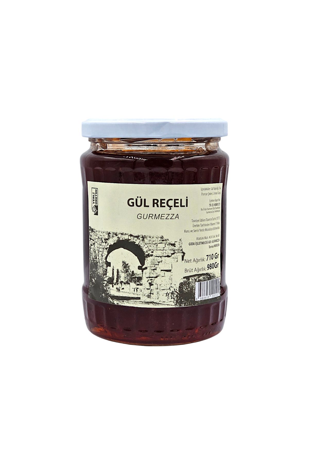 gurmezza Gül Reçeli (710 GR NET)