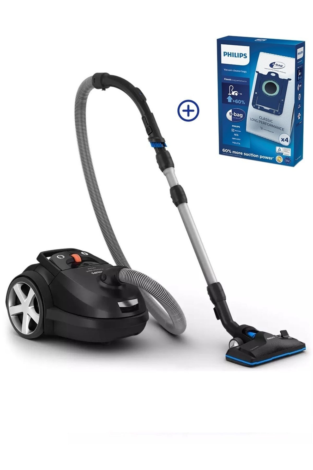Philips Performer Silent Fc8785/09 Toz Torbalı Elektrikli Süpürge - Torba Hediyeli