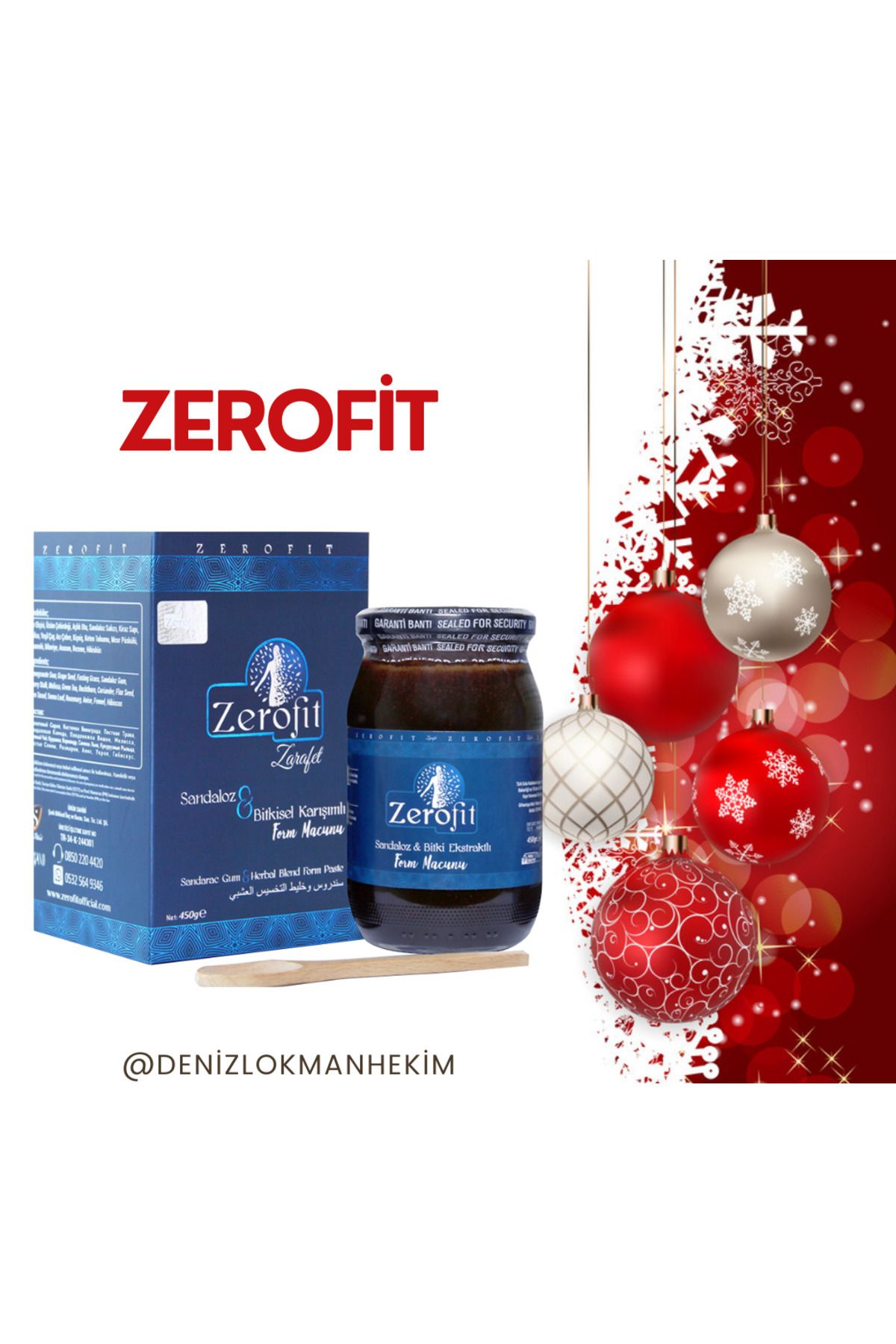 Zerofit Sandaloz Ve Bitki Ekstraktlı Form Macun Detoks 10 Kutu Hedıyesi Saf Bıberıye Özü 100ml