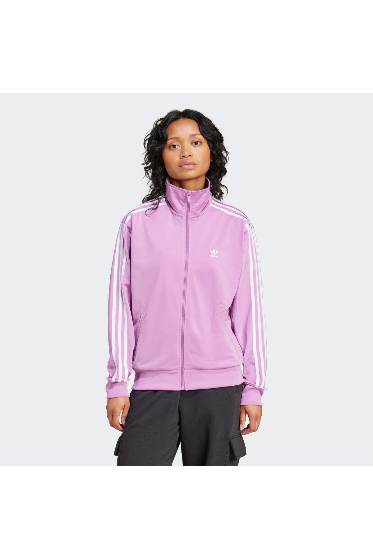adidas Adicolor Classics Loose Firebird Fermuarlı Üst