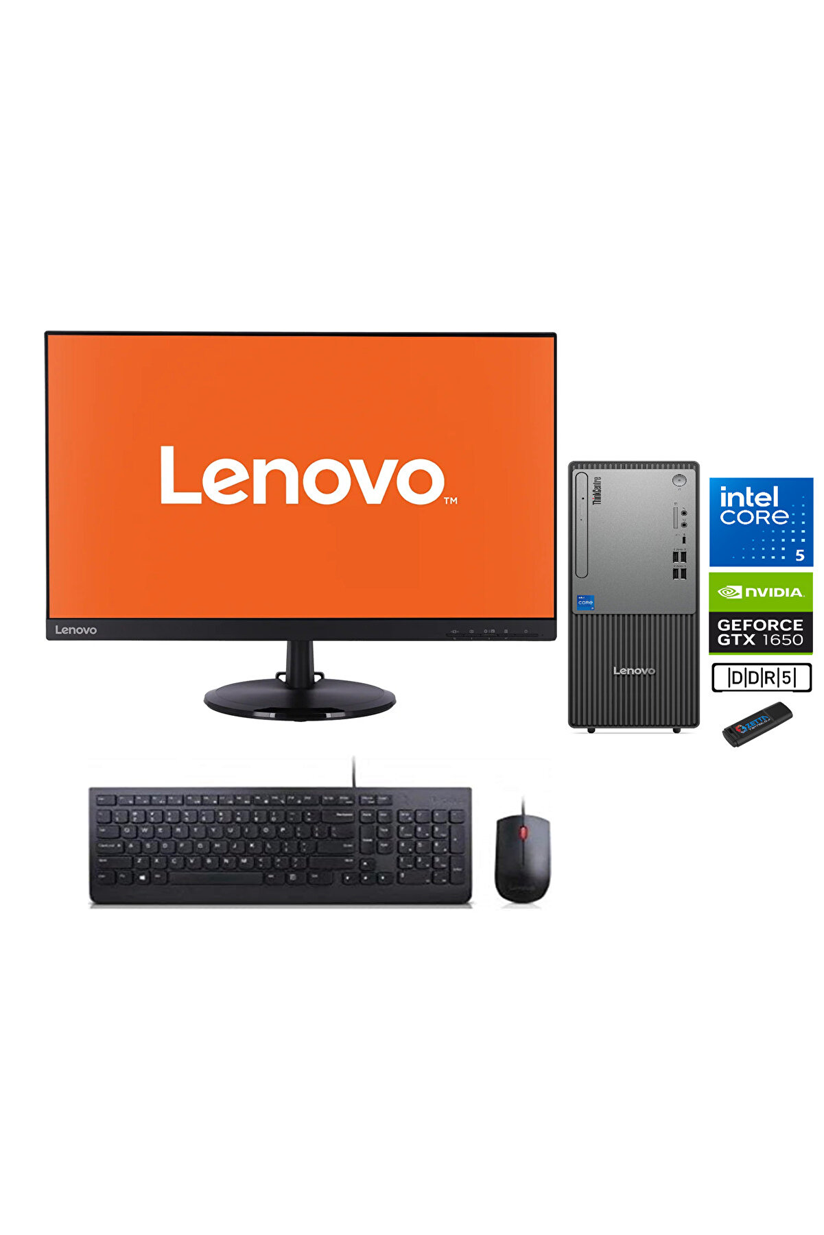 Neo 50T Gen 5 I5 13400 8gb Ddr5 256GB SSD 4GB/GTX1650 23.8 WİN11PRO NEO12UB000ETRTXYW0178ZETTABELLEK