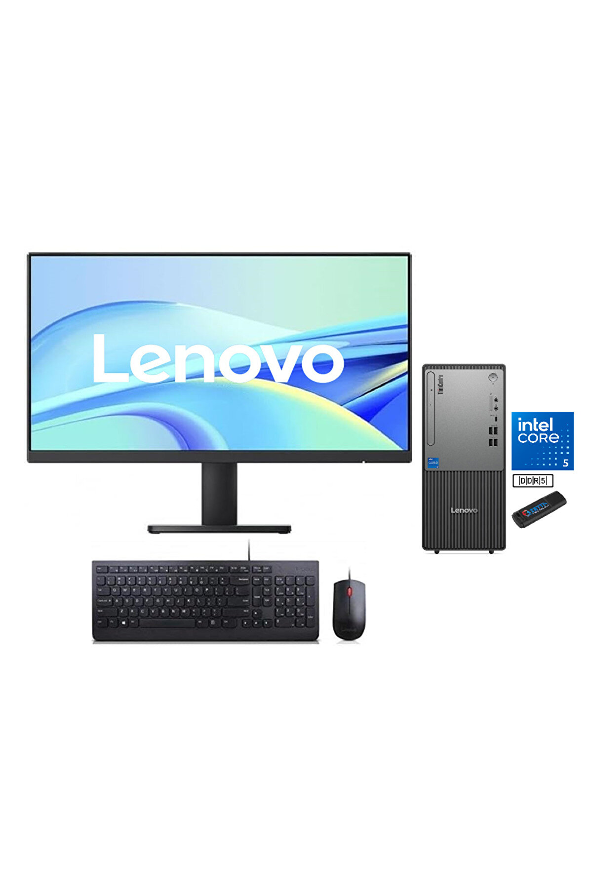 Thinkcentre Neo 50T Gen 5 I5 13400 8gb Ddr5 2tb SSD 27