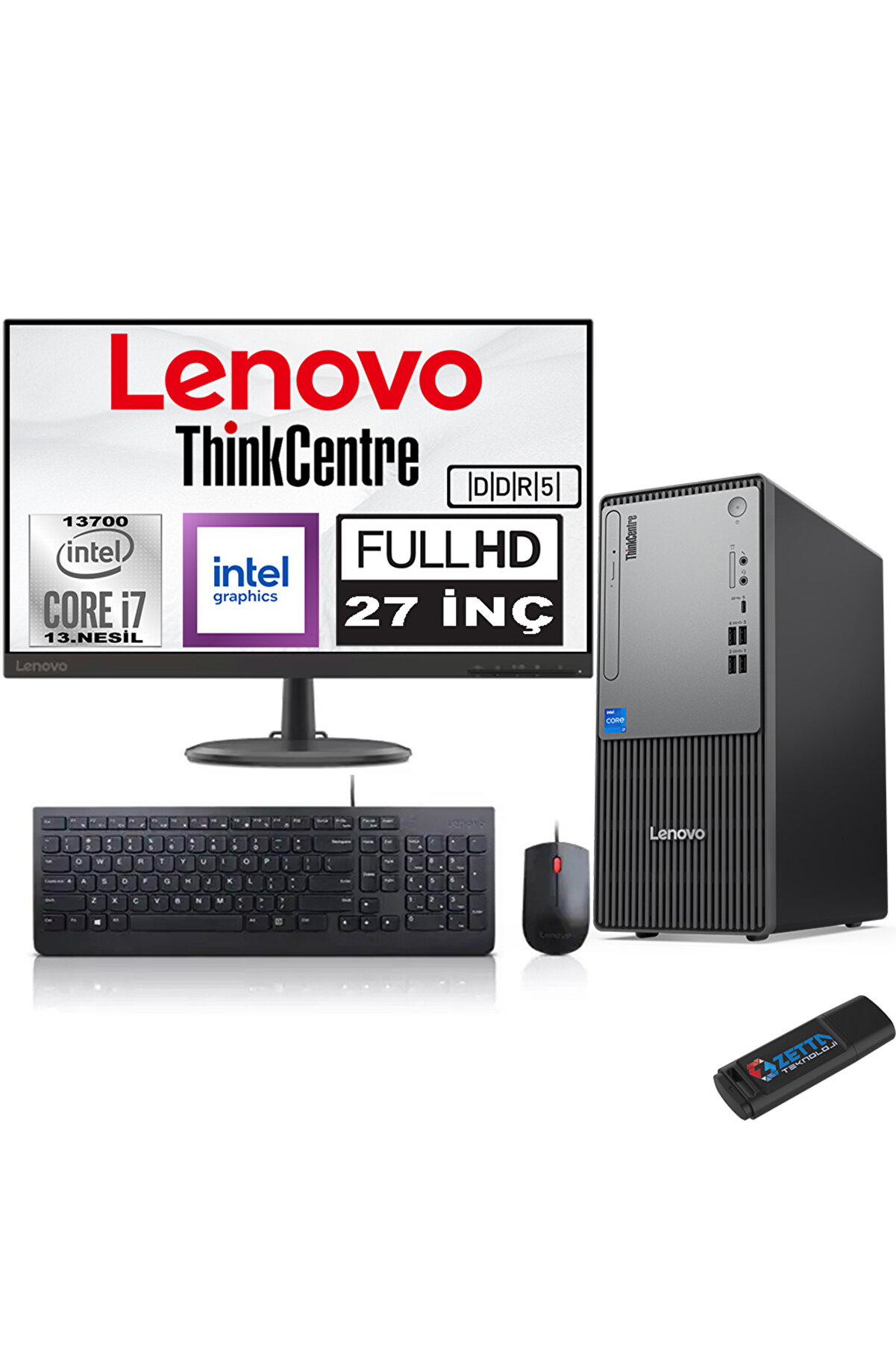 Neo 50T G5 I7 13700 64GB Ddr5 1tb SSD 27 Inç MON Freedos UHD 770 2712UB000LTRF23156ZETTAFLASH