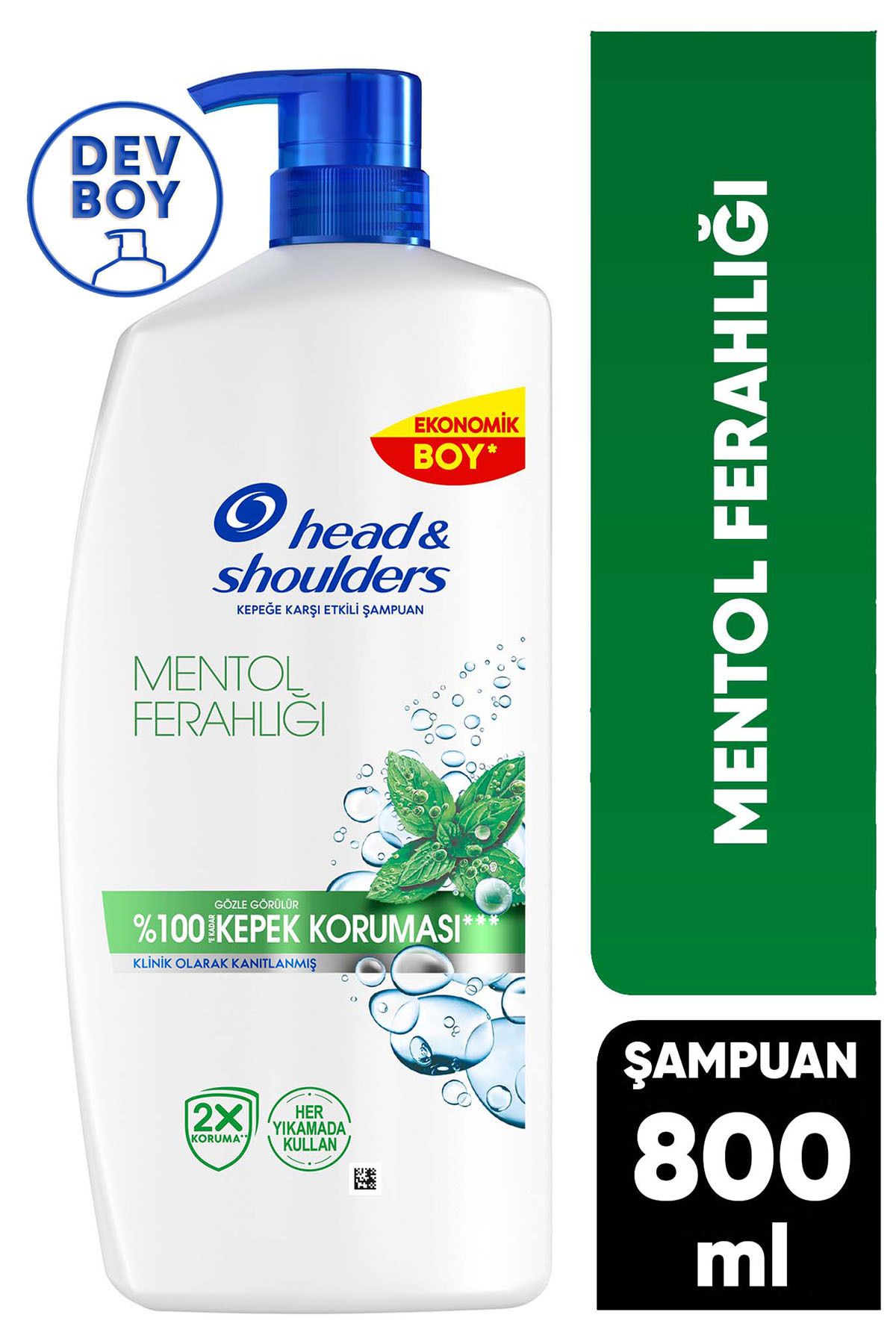 Head And Shoulders Mentol Ferahlığı Şampuan 800 ml