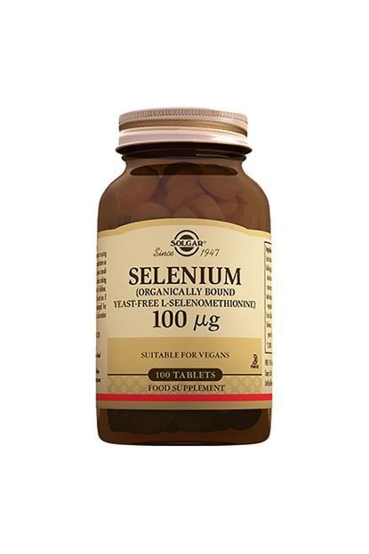 Solgar Selenyum 100mcg 100 Tablet