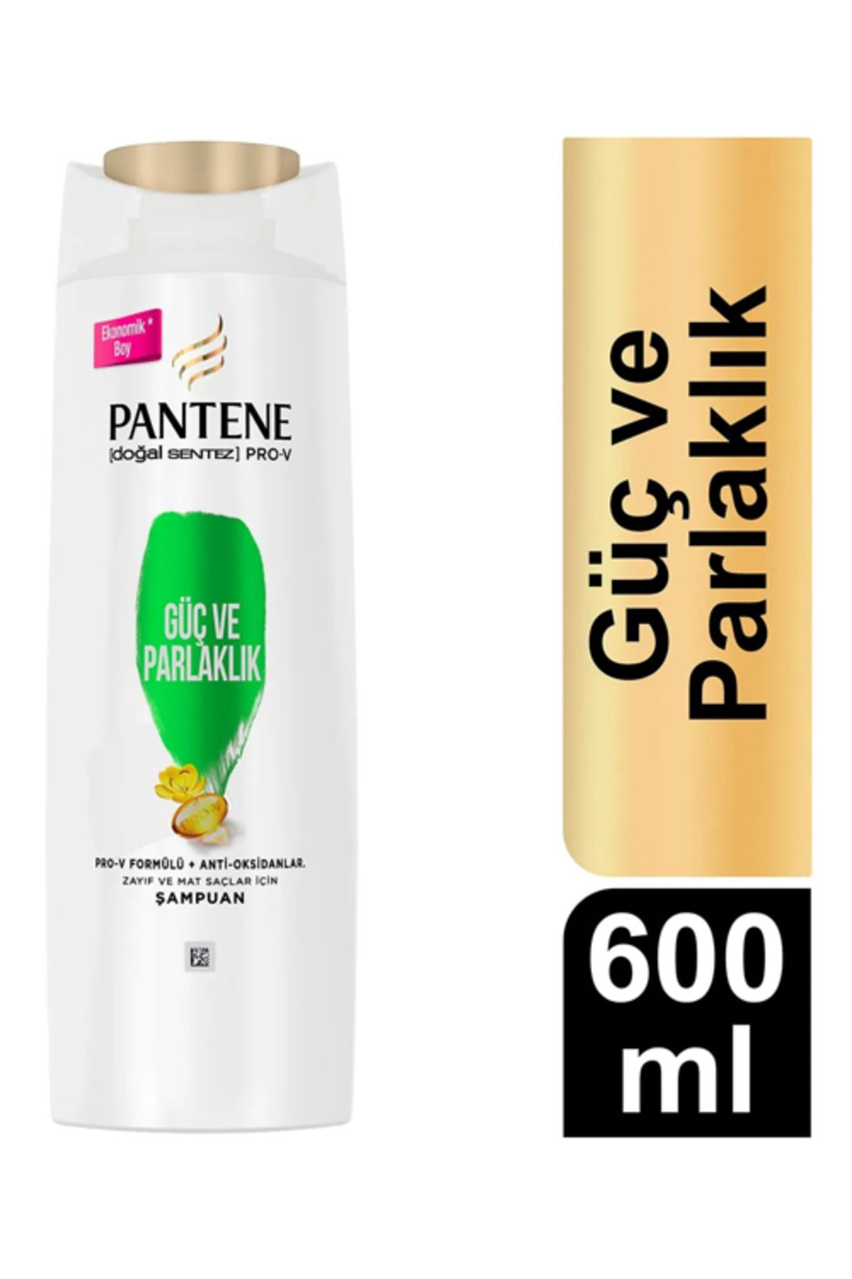 Pantene Pro-v Güç Ve Parlaklık Şampuan 600 ml