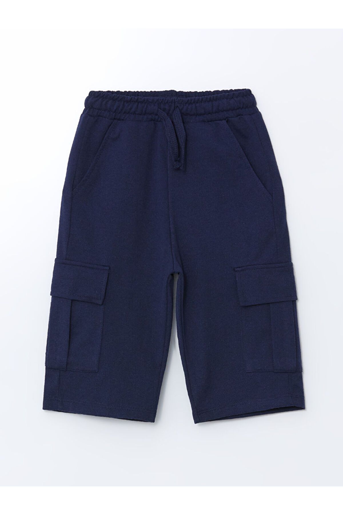LC Waikiki LCW ECO Beli Lastikli Erkek Çocuk Kargo Şort