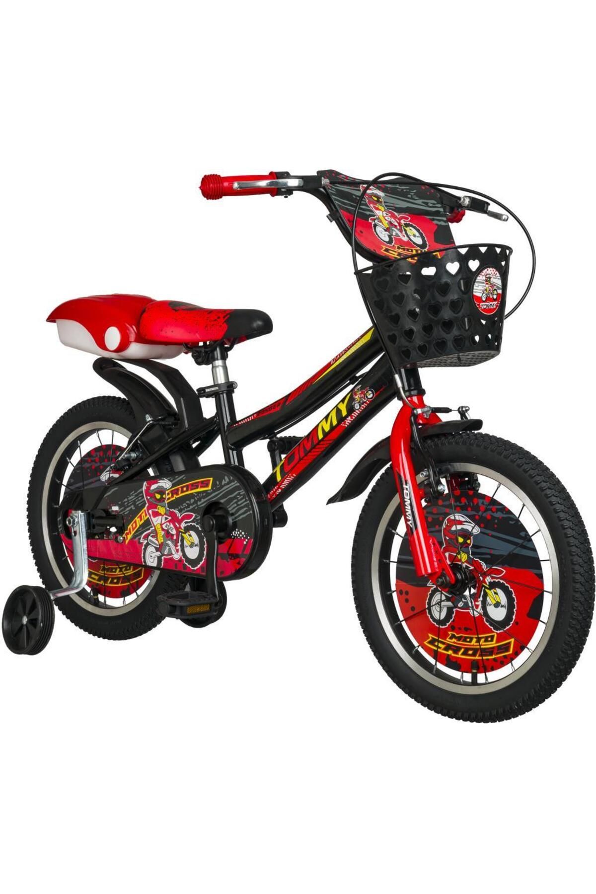 TommyBike 16 Jant Bisiklet Lüx Aksesuarlı Cocuk Bisikleti 5-8 Yaş