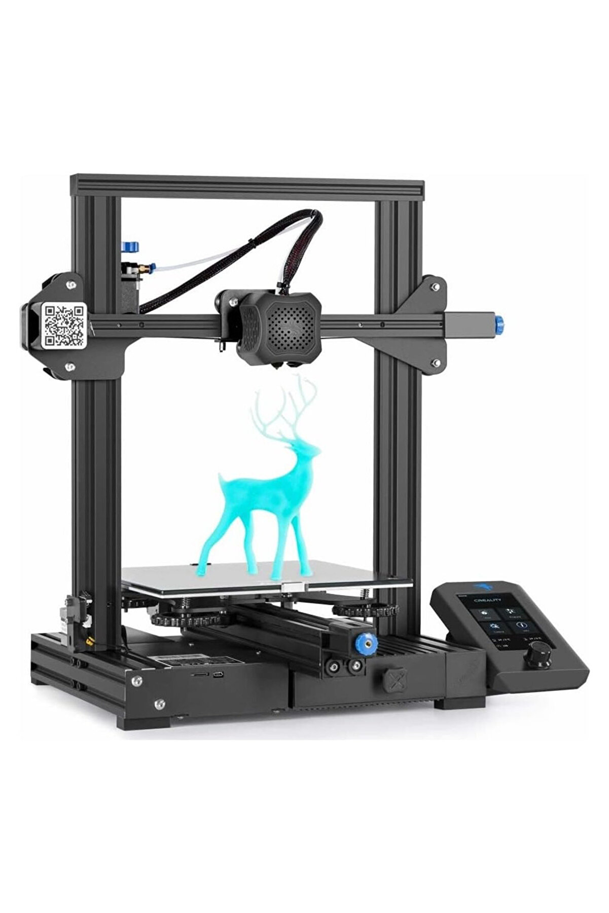 Creality Ender 3 V2 3D Yazıcı 3 Boyutlu Model Plastik Baskı Ürün Kutu Prototip Gelişmiştirme TMC2208