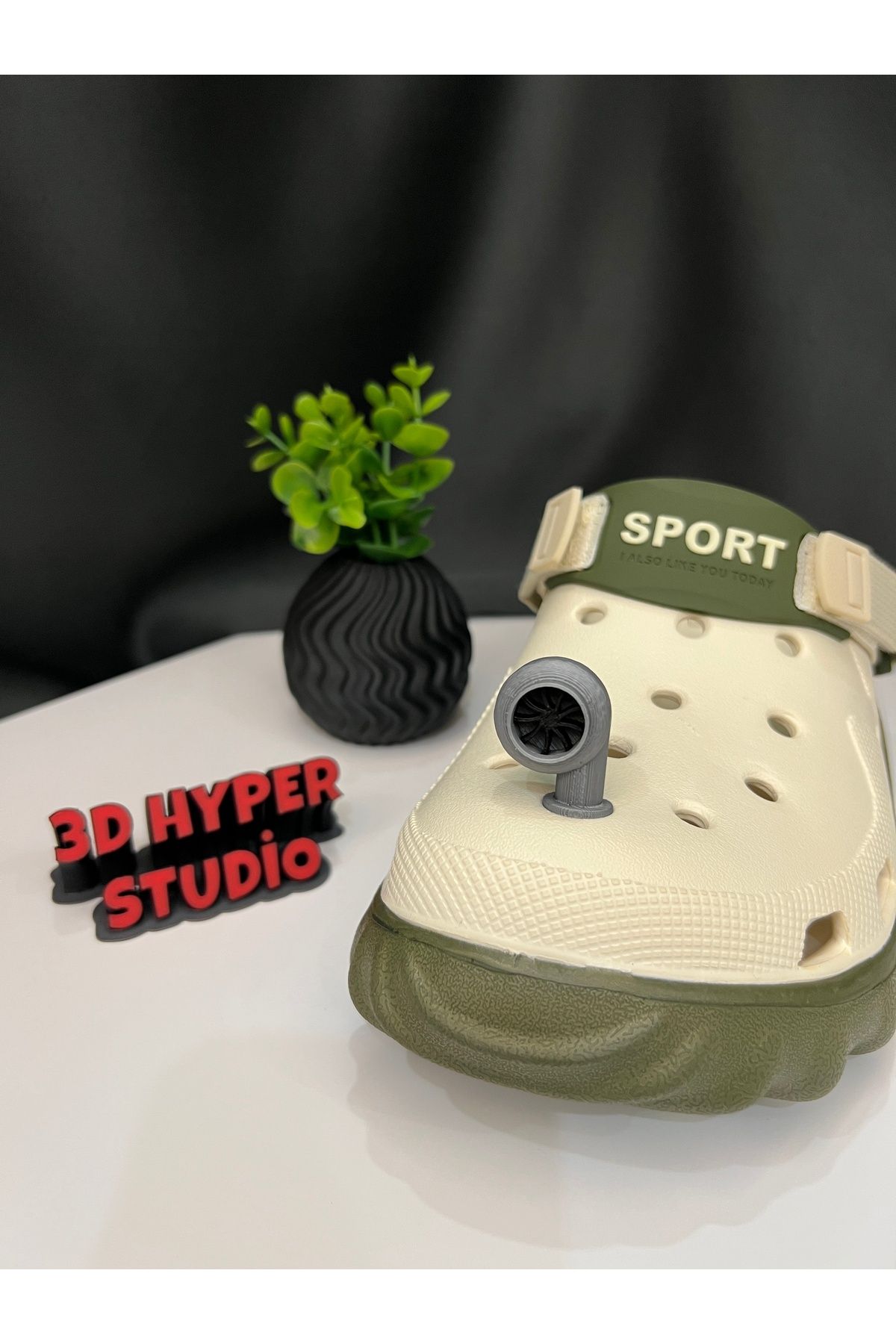 3DHyperStudio Jibbitz Terlik Süsü Medium Turbo