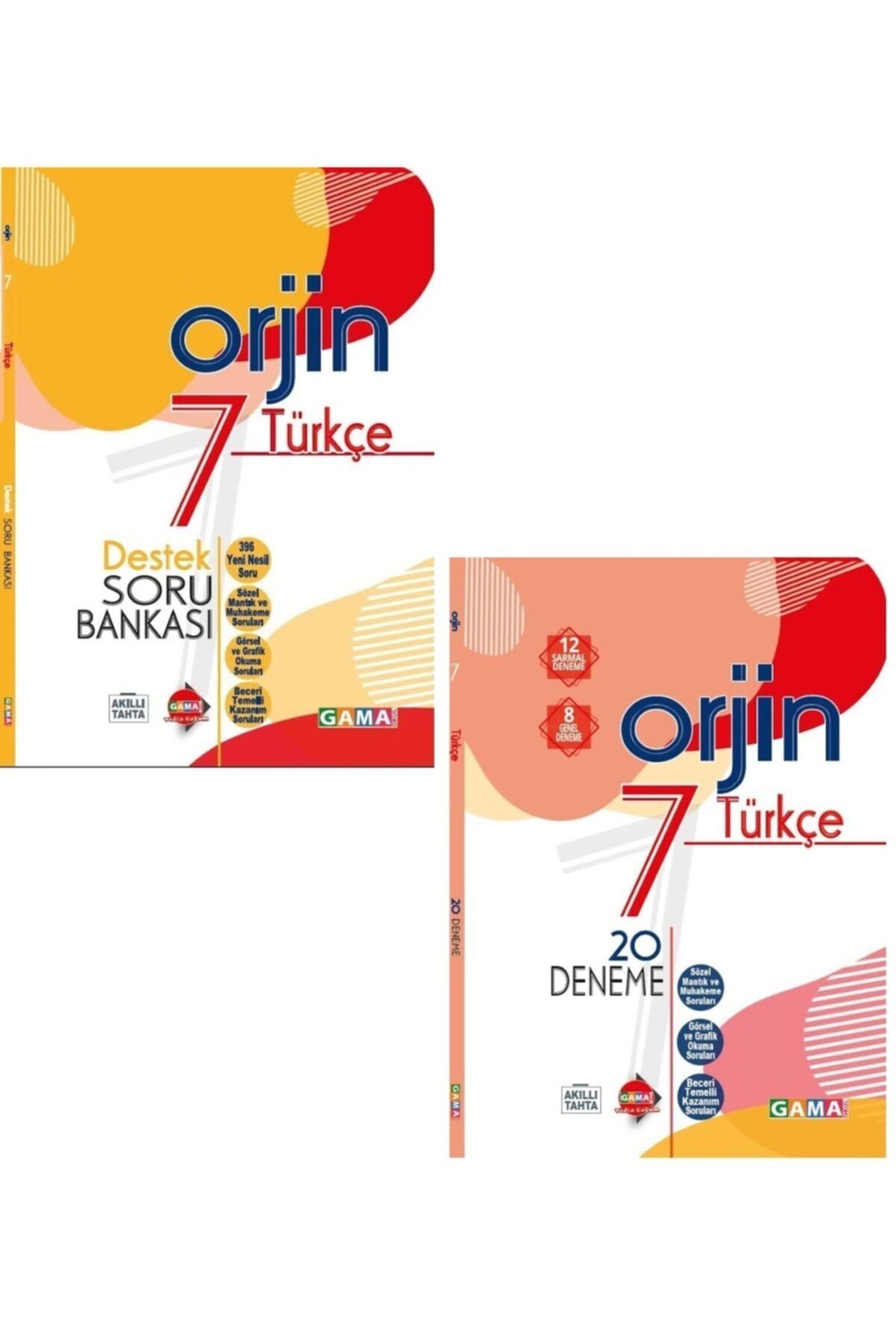 Gama Orjin 7. Sınıf Türkçe Destek Soru 20 Deneme 2 Kitap 2023_0