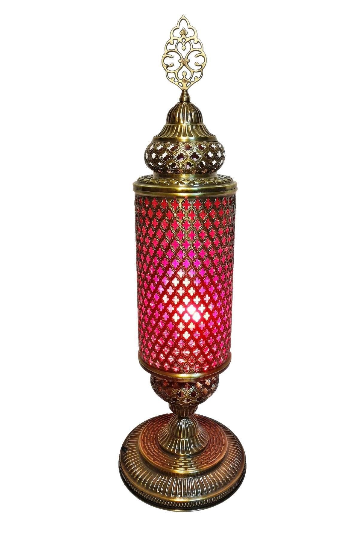 the istanbul lamp Osmanlı Dekoratif Sarı Pirinç Lamba O1210k