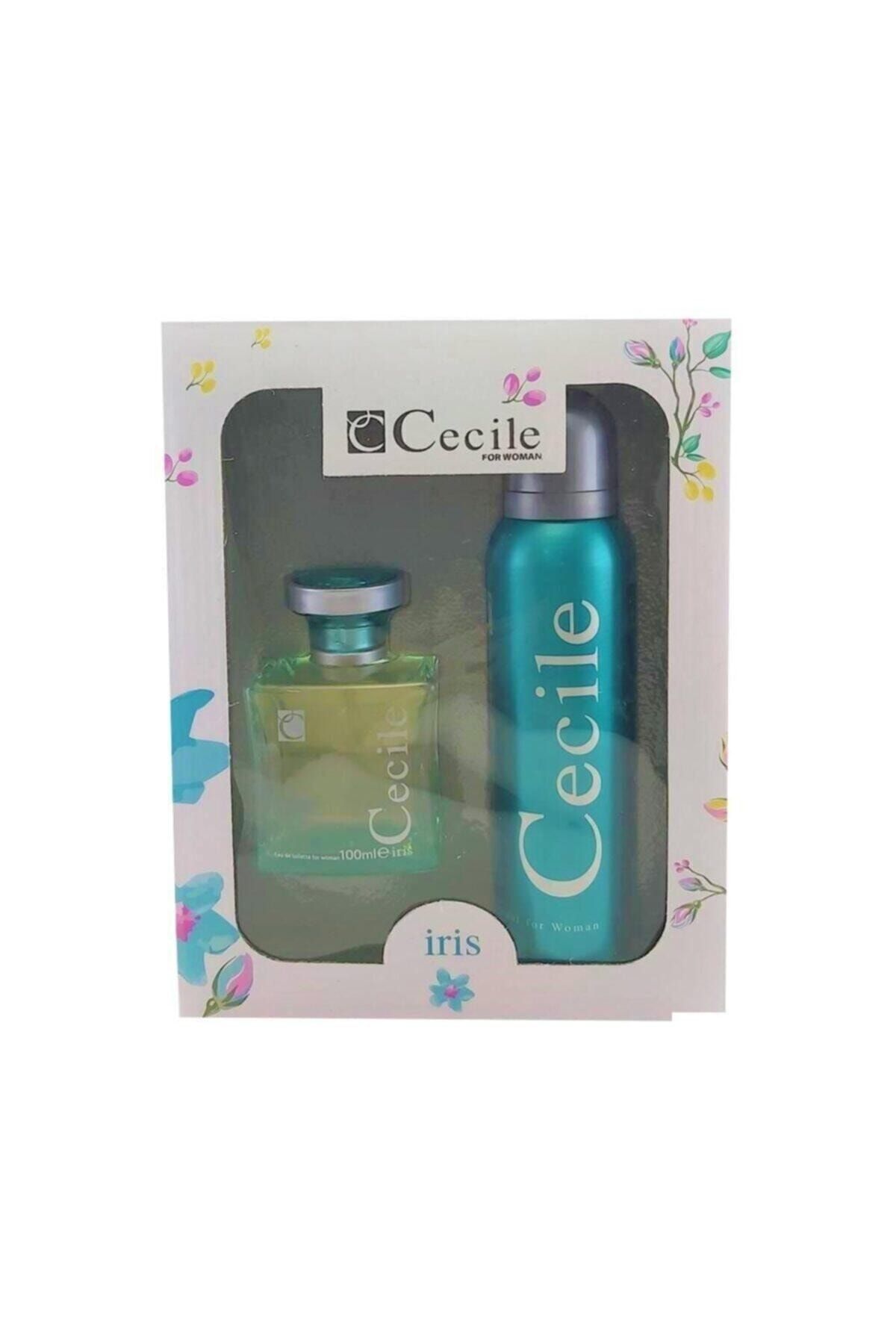 Cecile 100 ml Edt+150 ml Deo Iris Set