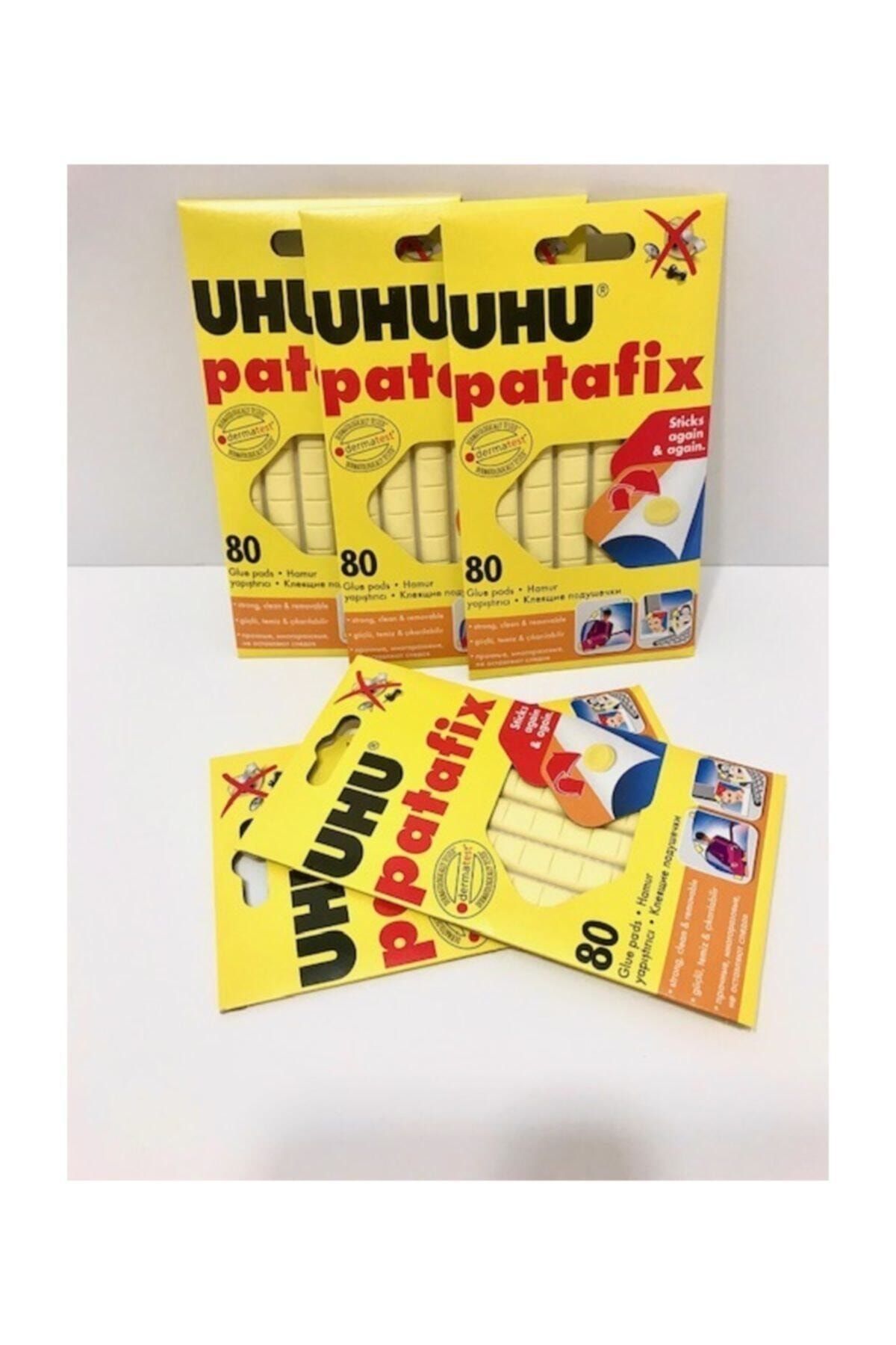 Uhu Patafix Hamur Yapıştırıcı  Sarı 5li Paket